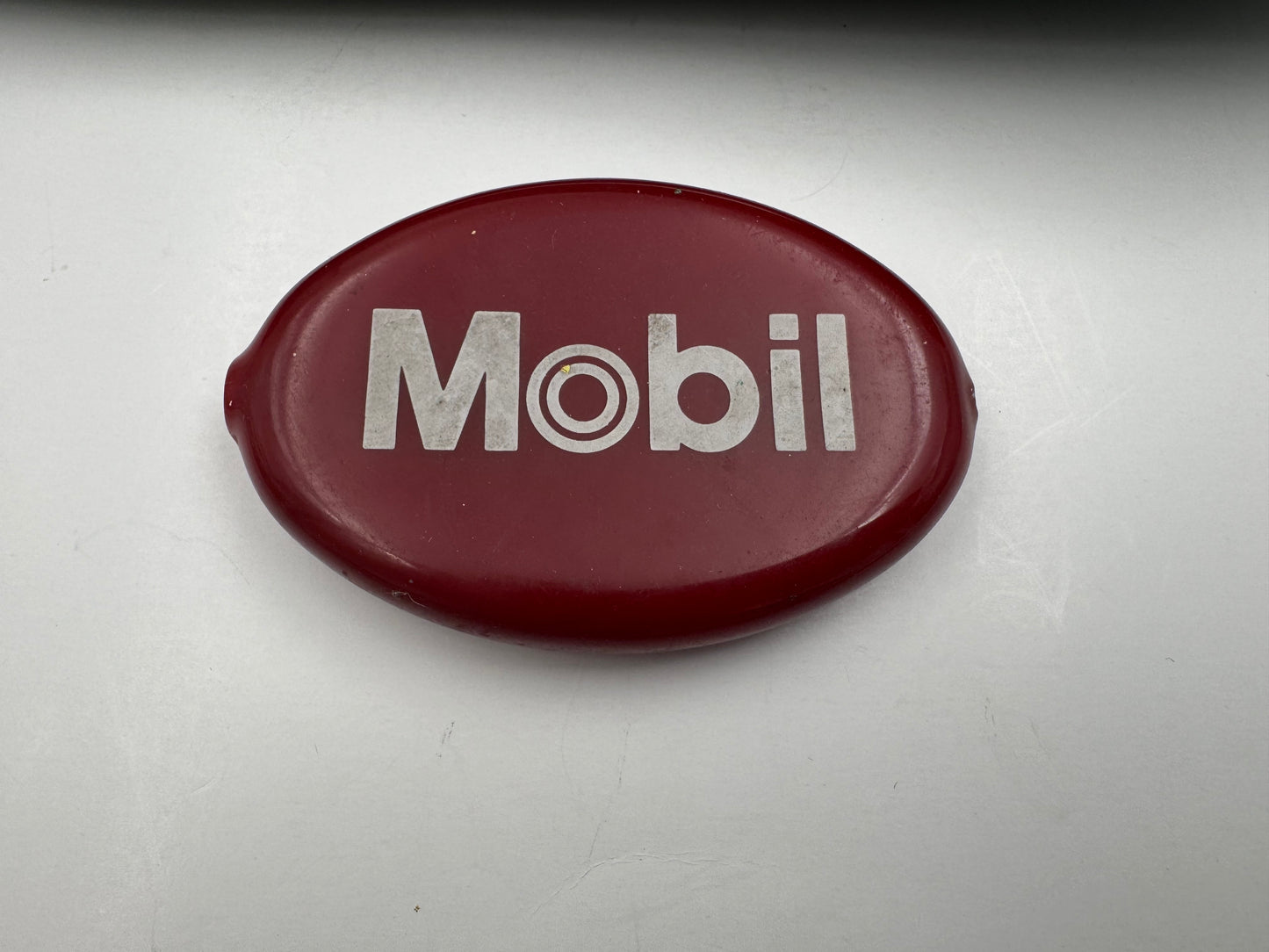 Vintage Mobil Oil Bank Bag And Coin Purse