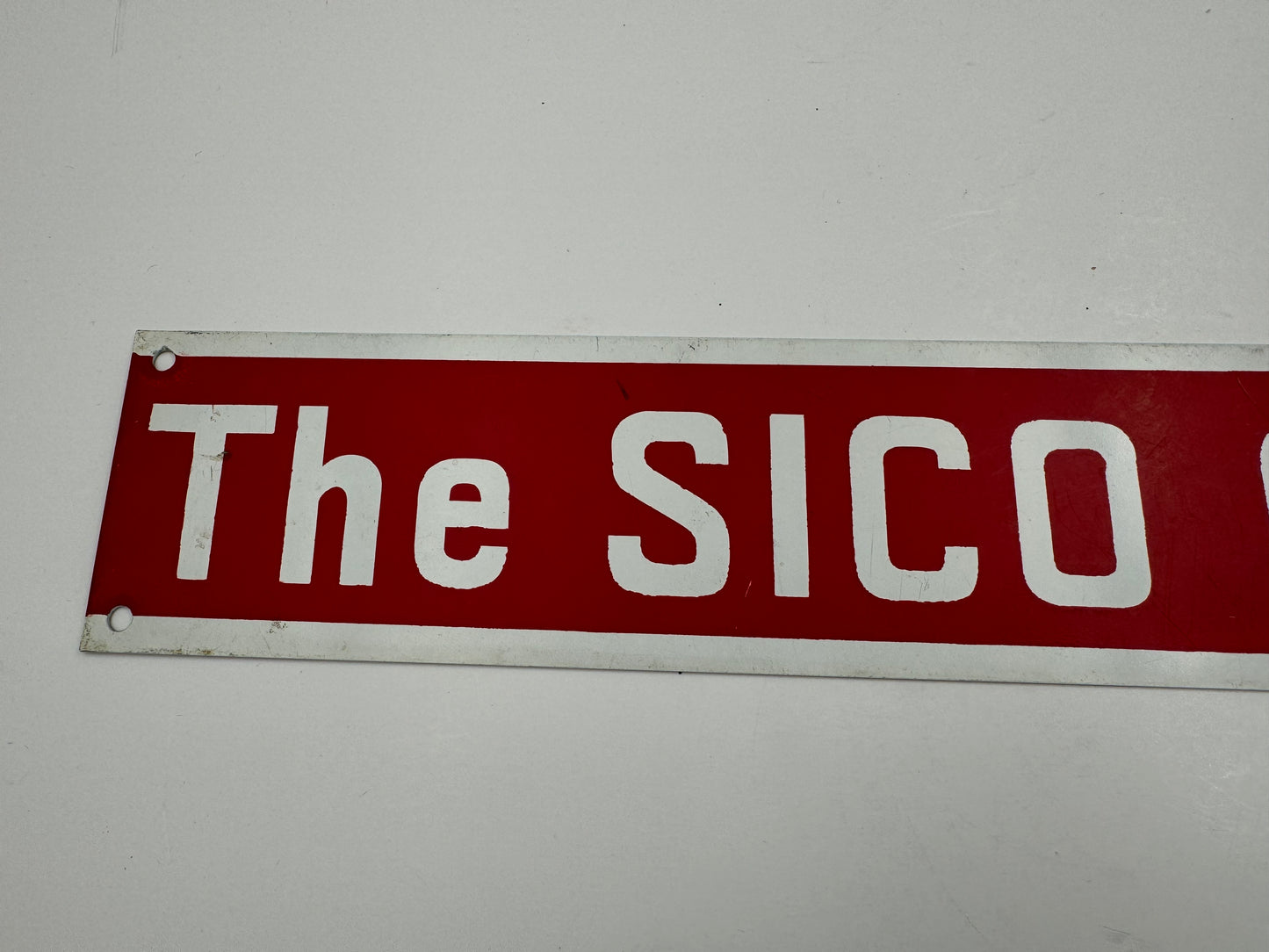 Vintage Sign SICO Oil