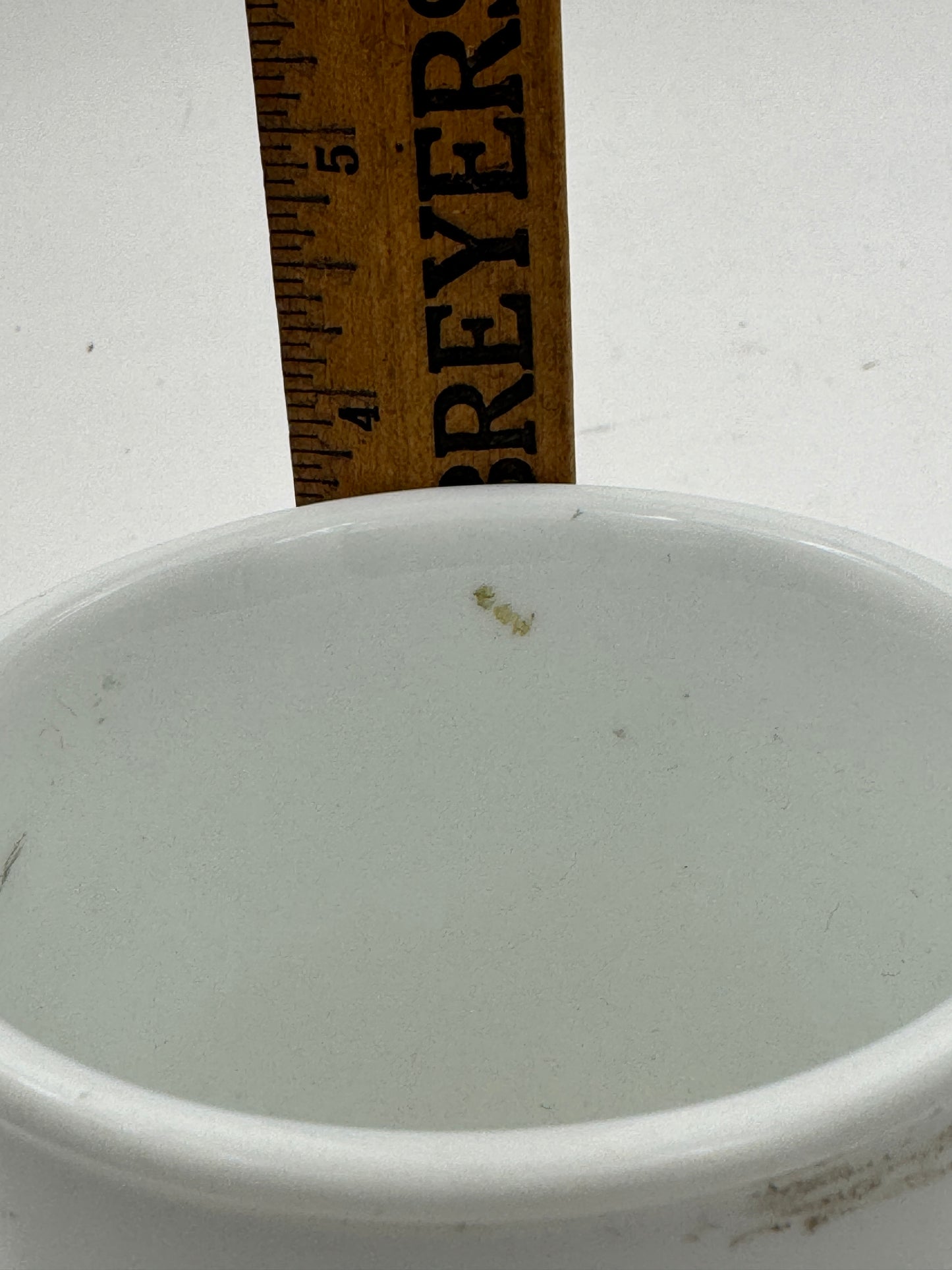 Vintage Shaving Mug Horse Drawn Rail Road Engine.