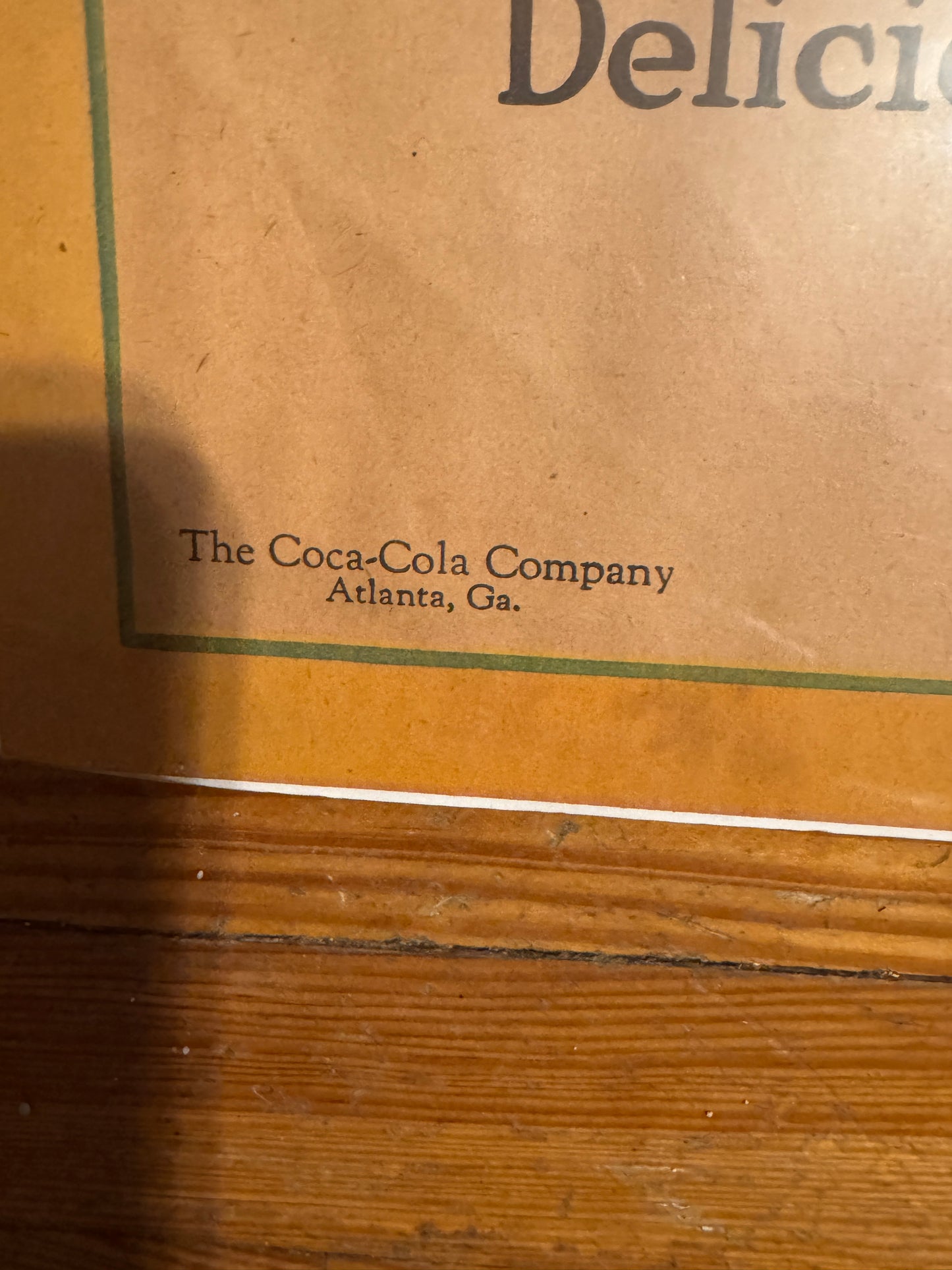 Vintage Coca Cola Ad 1923 Newspaper