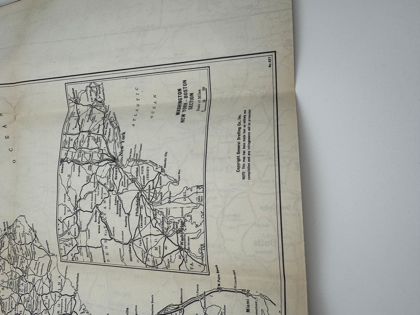 Vintage Roadmap Texaco WA ID CO