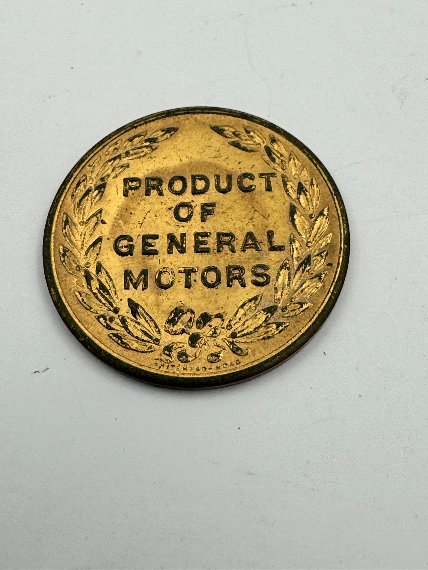 Vintage Pontiac Token Chief Of The Sixes GM