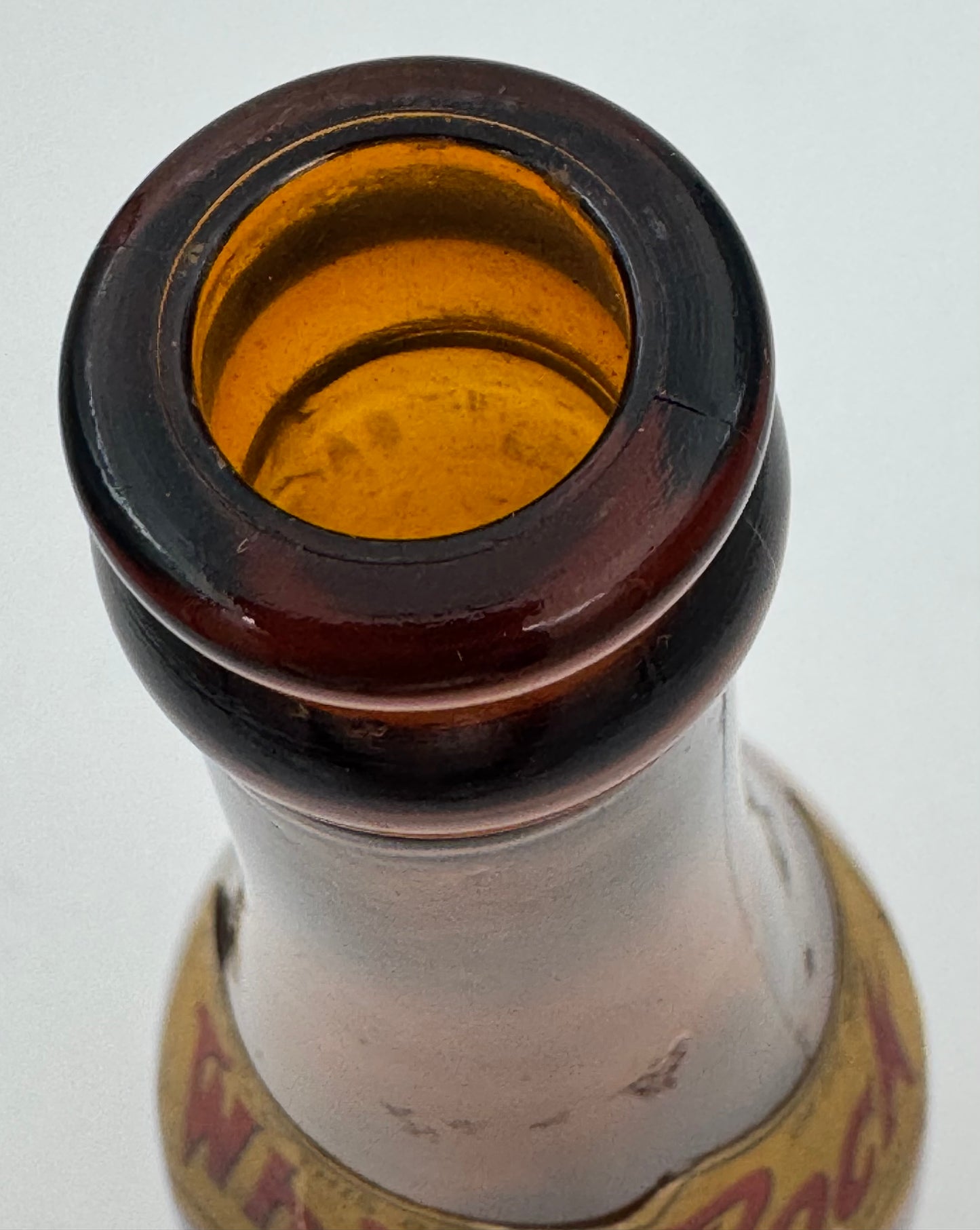 Vintage White Rock Soda Bottle Paper Label