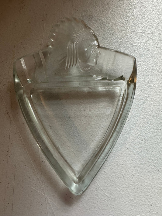 Vintage Youghiogheny Opalescent Glass Company Ashtray