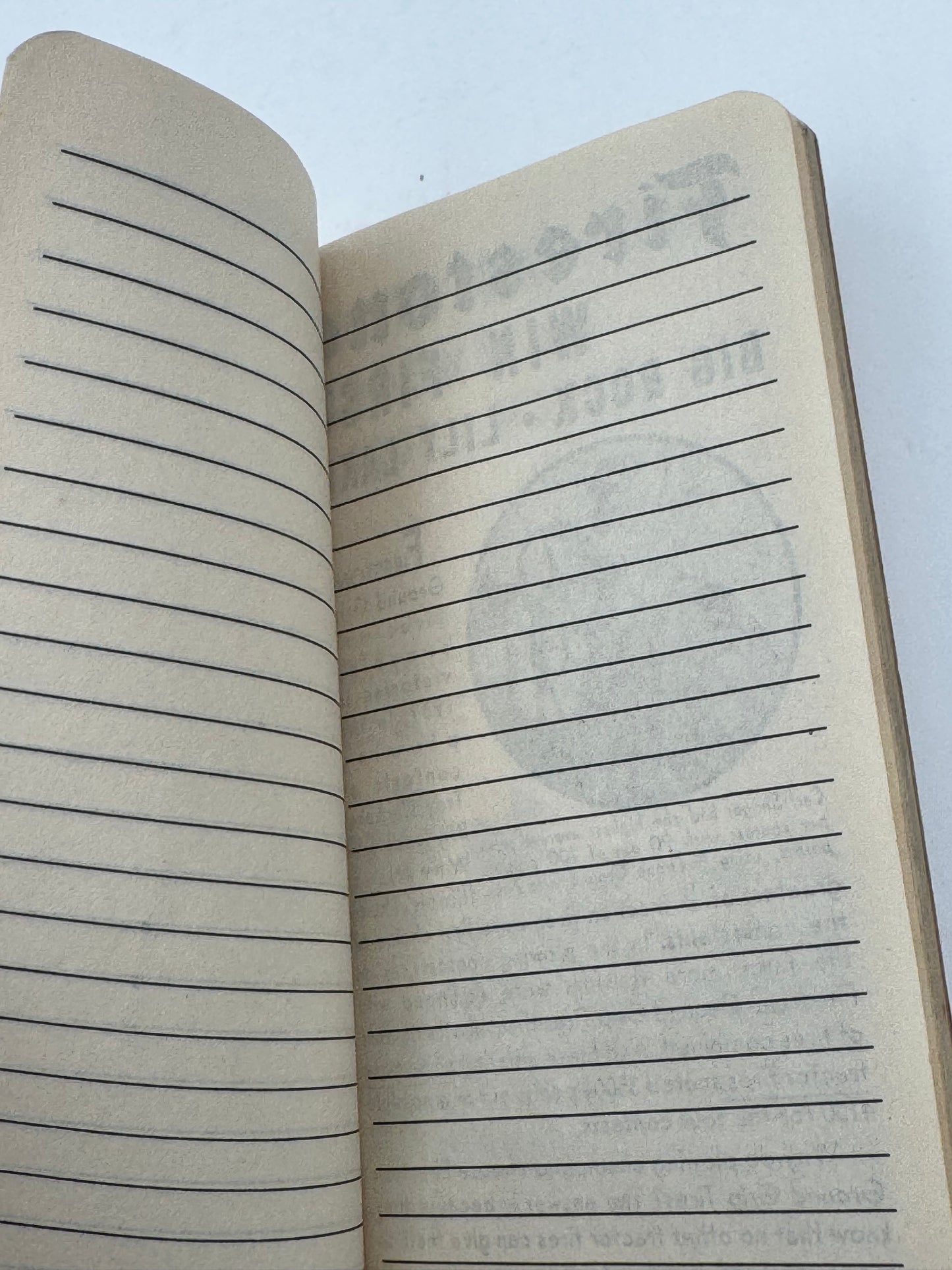Vintage Firestone Tires Farm Notebook NOS