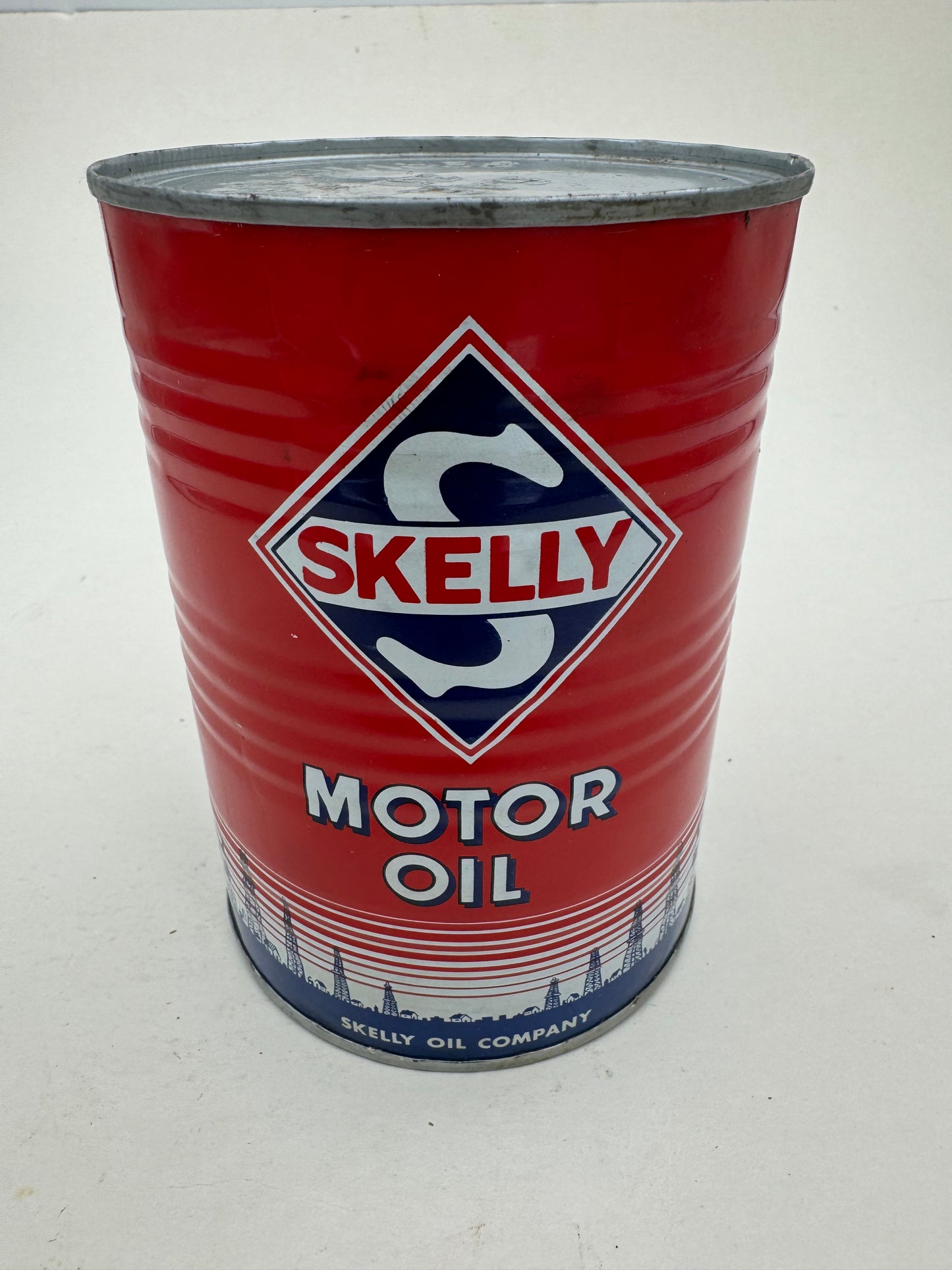 Vintage Oil Can Skelly Co. 1940s