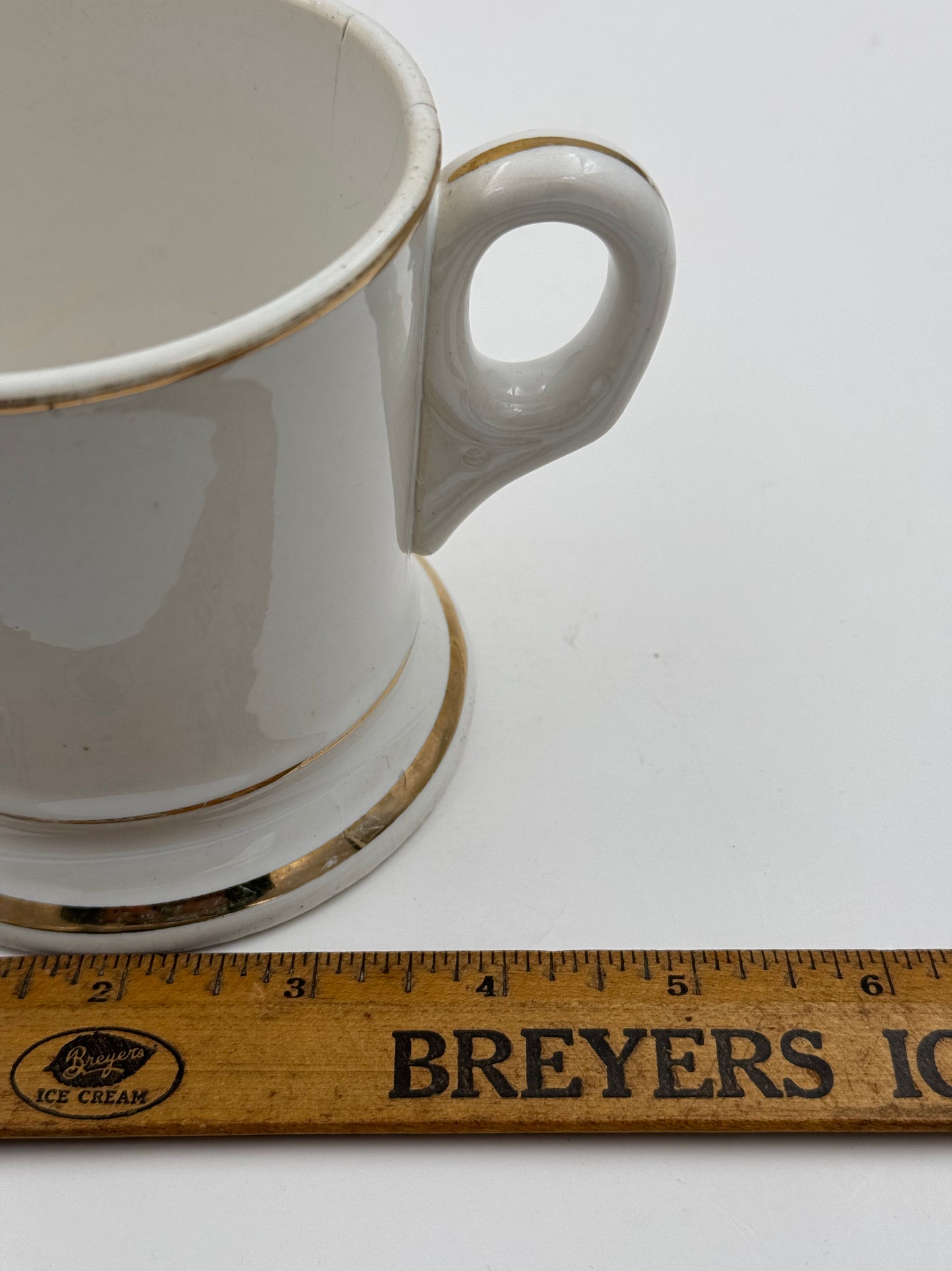 Vintage Shaving Mug Old 99 Steam Train Graphic