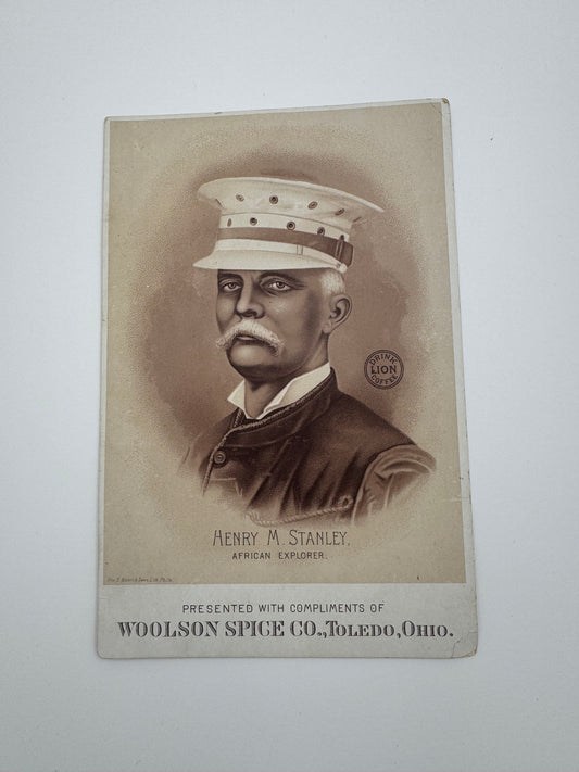 Vintage Trade Card Woodson Spice Co