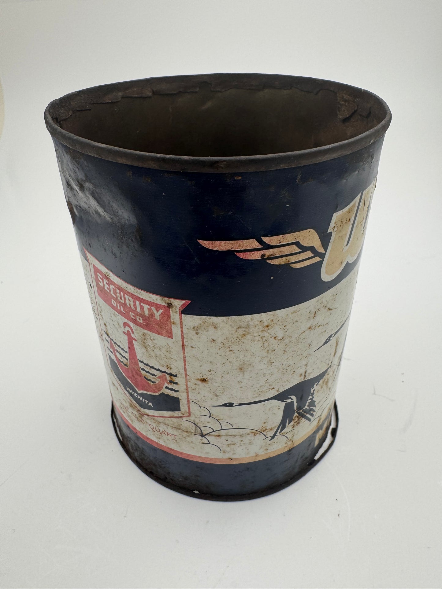 Vintage Wings Oil Can True Barn Find Survivor