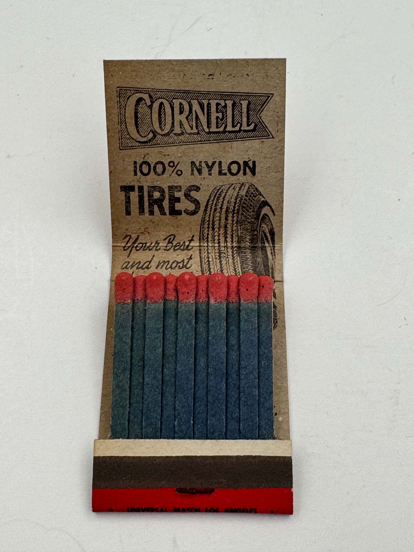 Vintage Pep Boys Matchbook NOS
