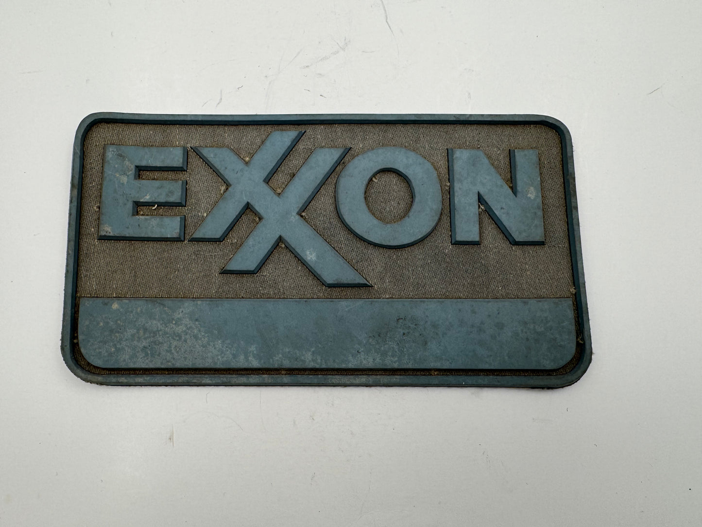 Vintage Exxon Rubber Pad Desk Accessory