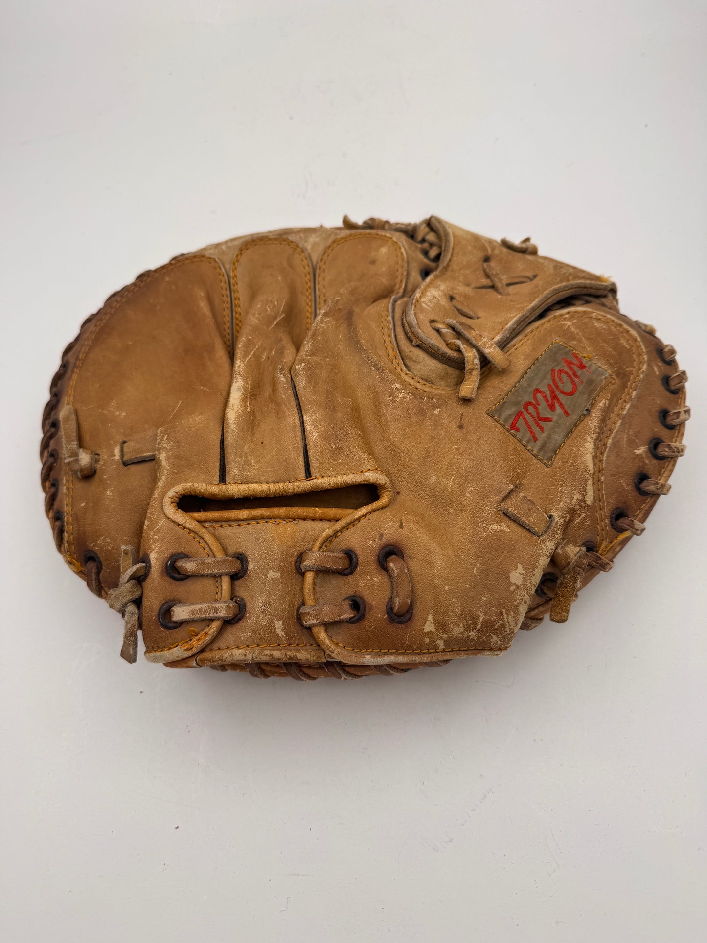 Vintage Catchers Mitt Tryon 1950s Philadelphia Model G-1500