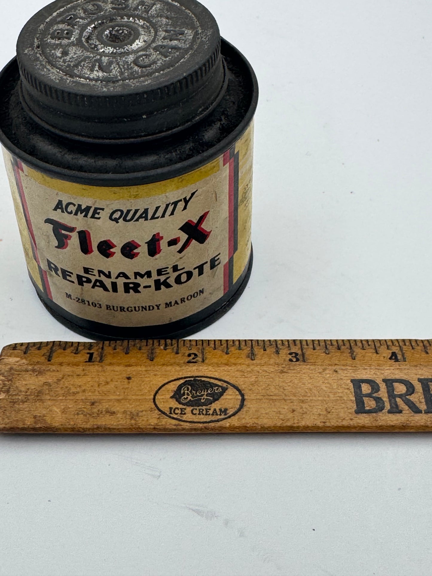 Vintage Fleet X Paint Can NOS