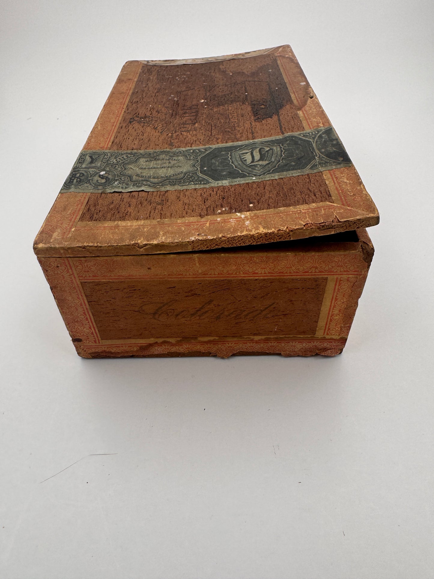 Vintage Cigar Box Pure Rye