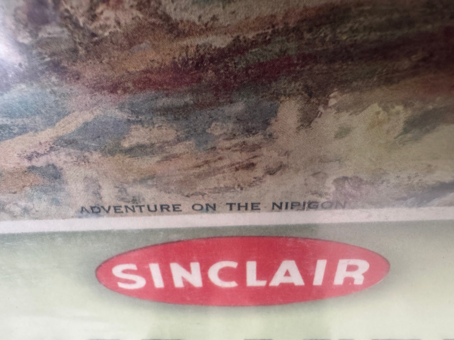 Vintage Sinclair Oil Co Calendar 1946 Intact
