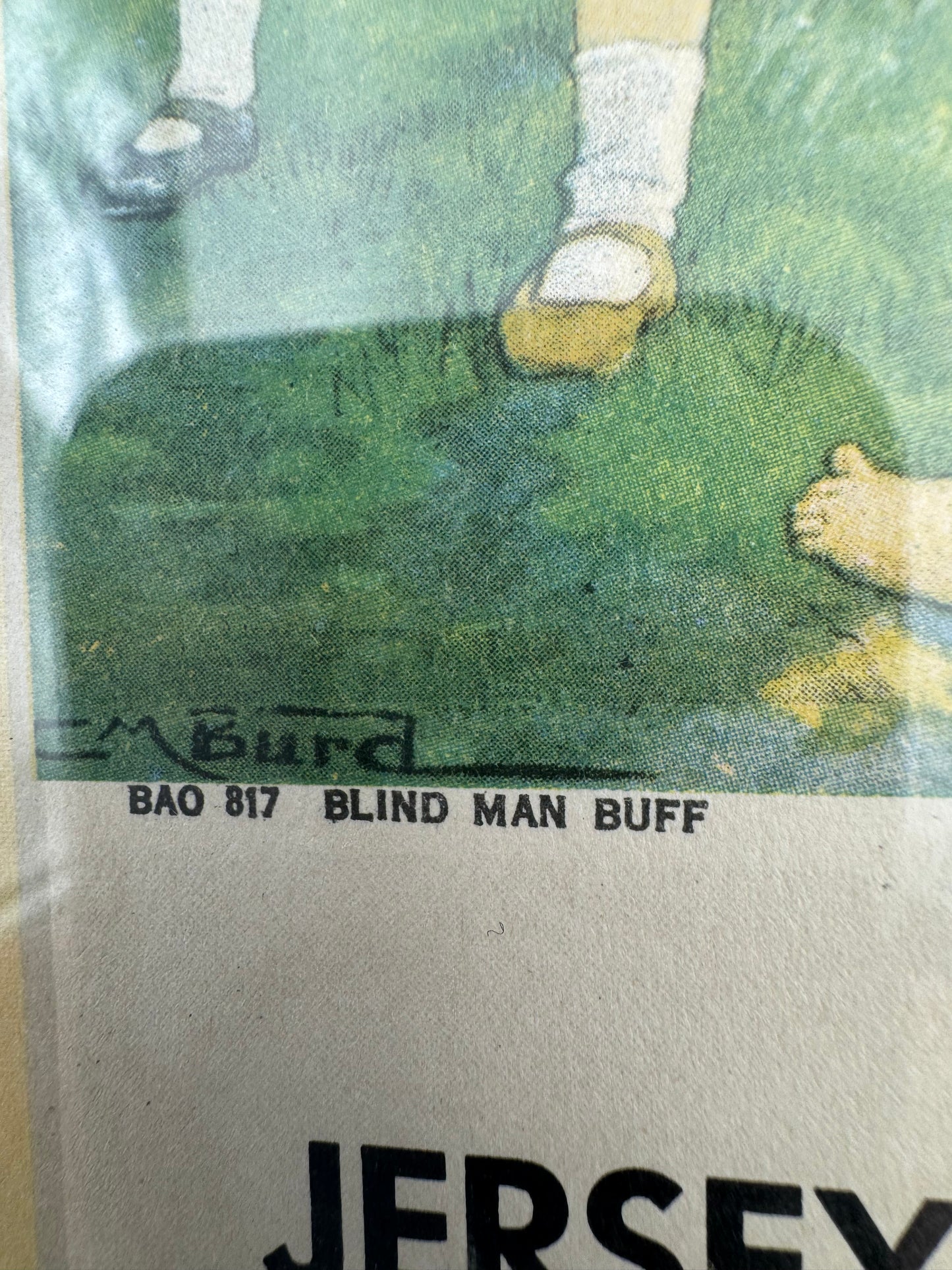 Vintage Soda Ad Jersey Crème 5 Cent