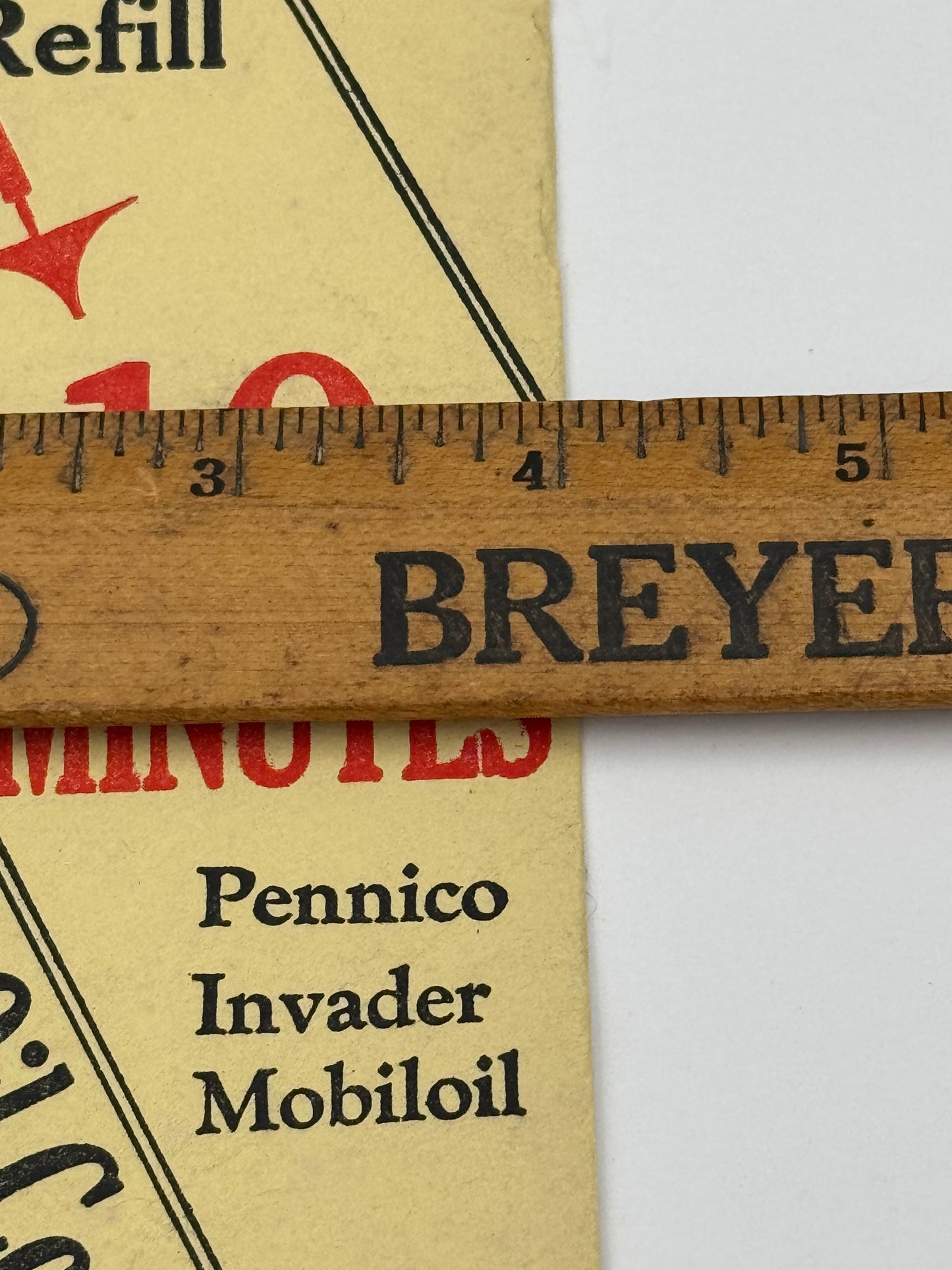 Vintage Pennico Oil Co. Blotter RARE