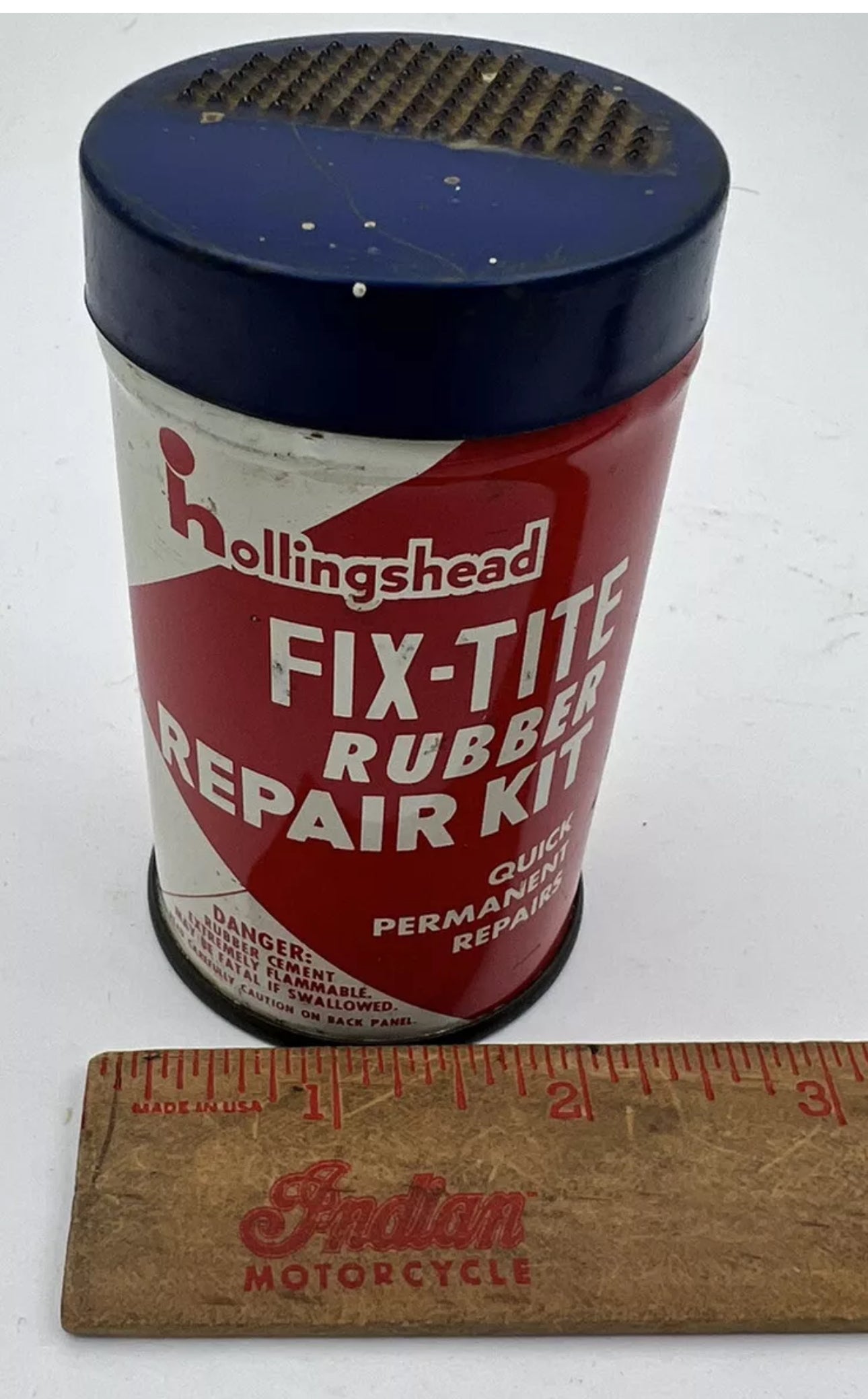 Vintage Tube Repair Kit Hollingshead