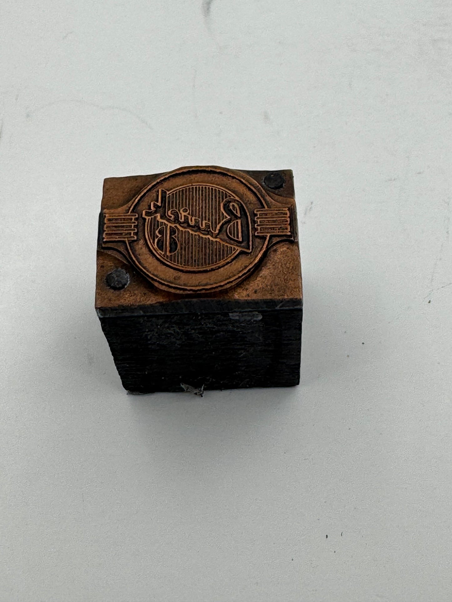 Vintage Printers Block Buick Logo