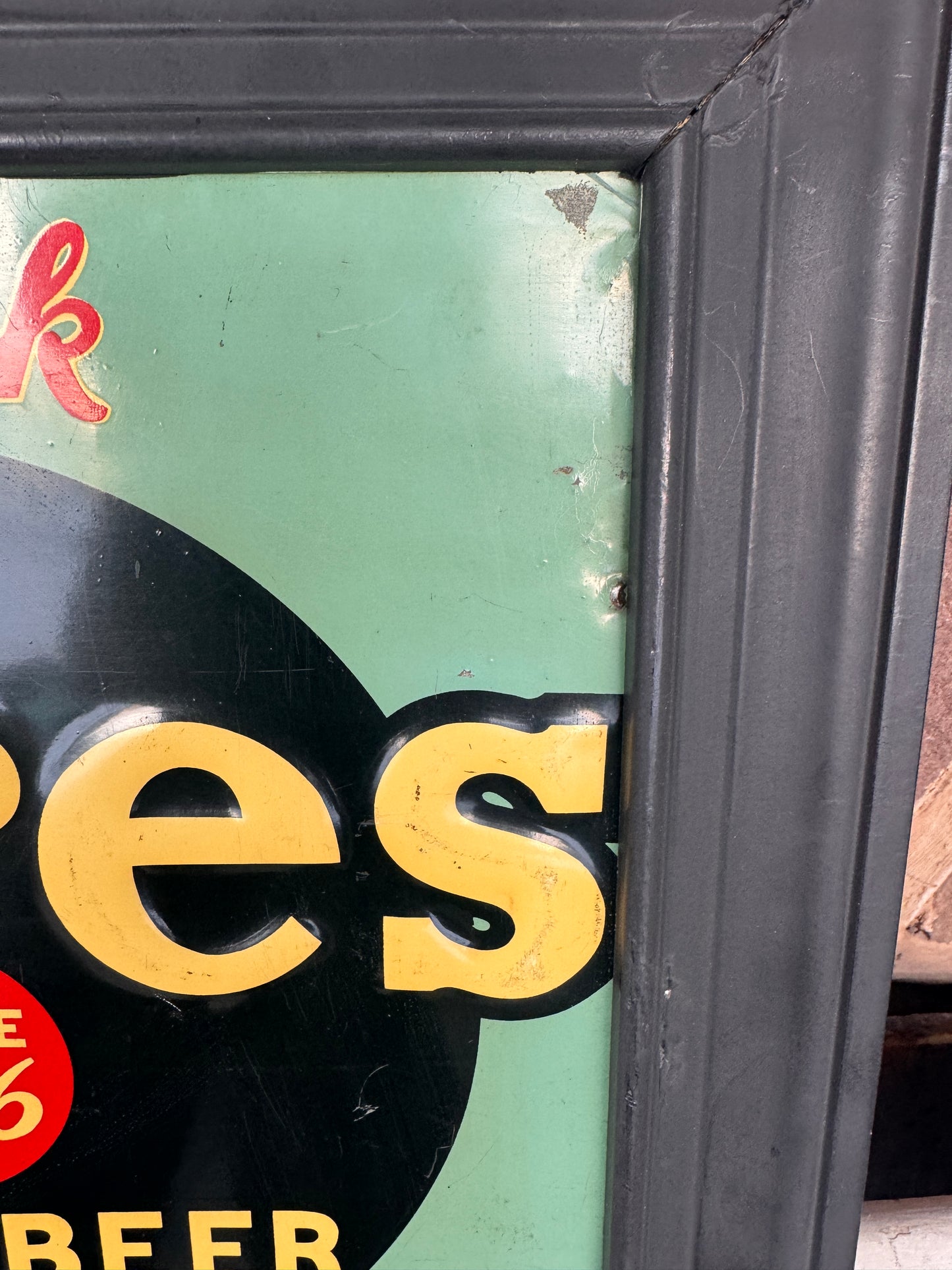 Vintage Hires Root Beer Menu Board