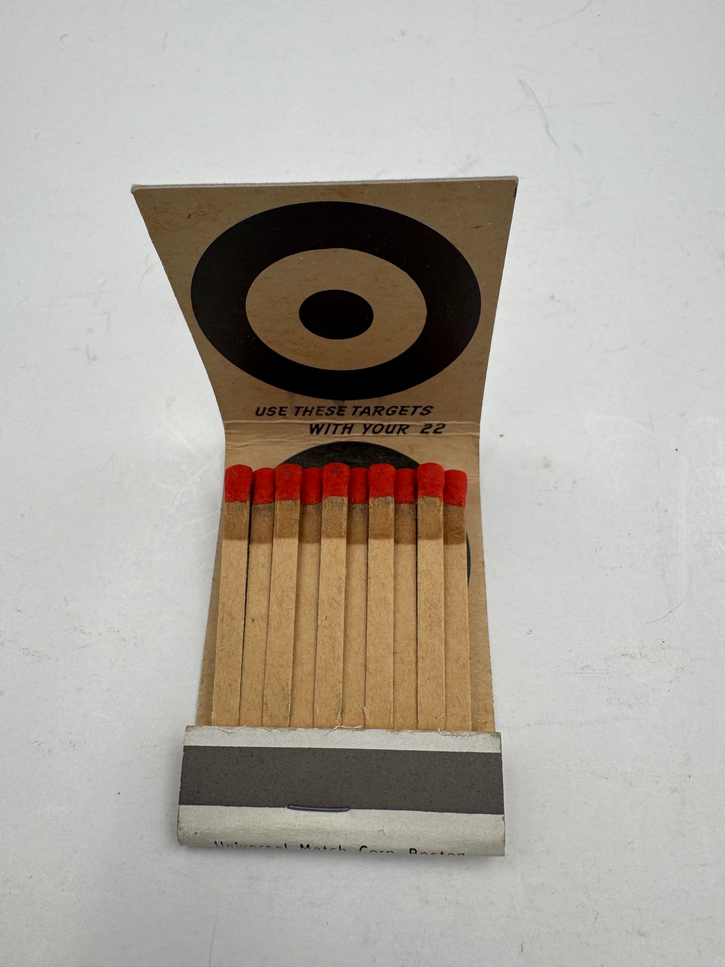 Vintage Winchester Matchbook New Unstruck