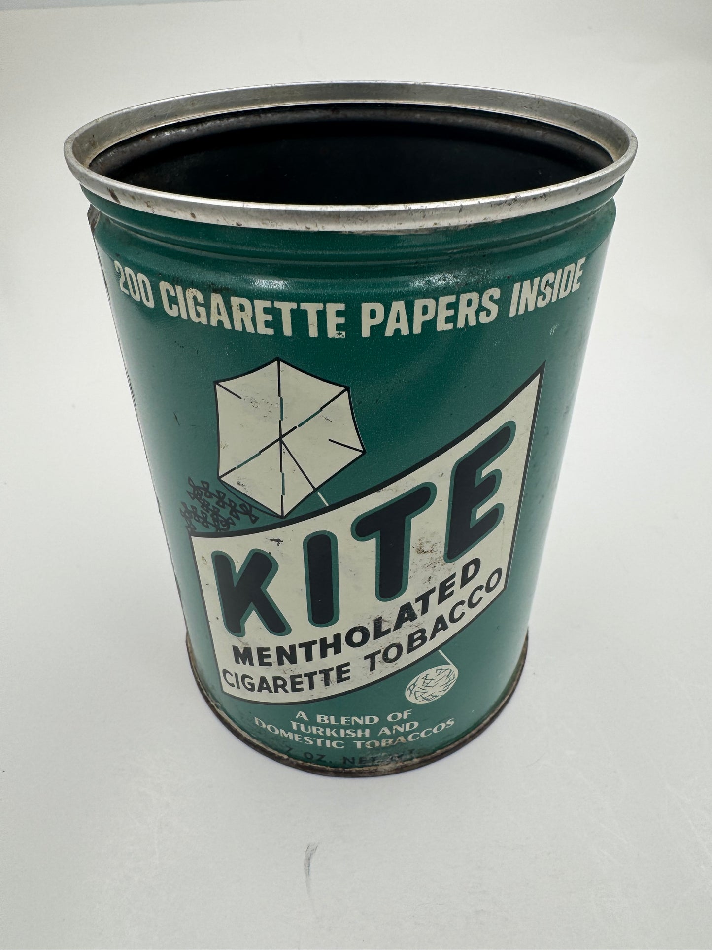Vintage Kite Tobacco Can No Lid