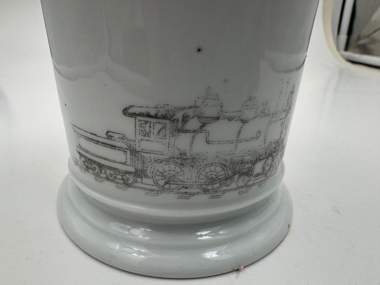 Vintage Shaving Mug Steam Train Coal Tender