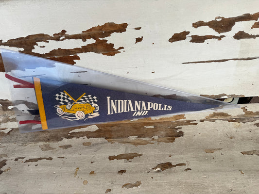 Vintage Indianapolis 500 Pennant