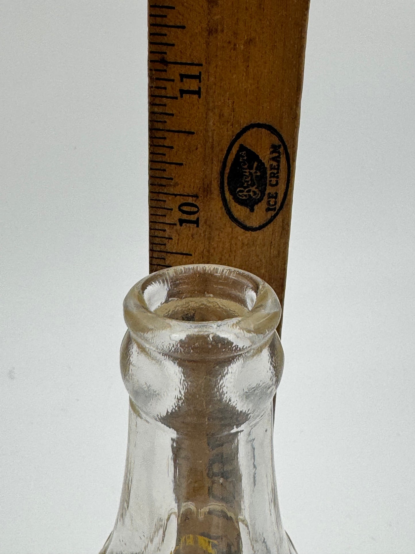 Vintage ACL Try Me 12 Ounce Bottle Minty Fresh