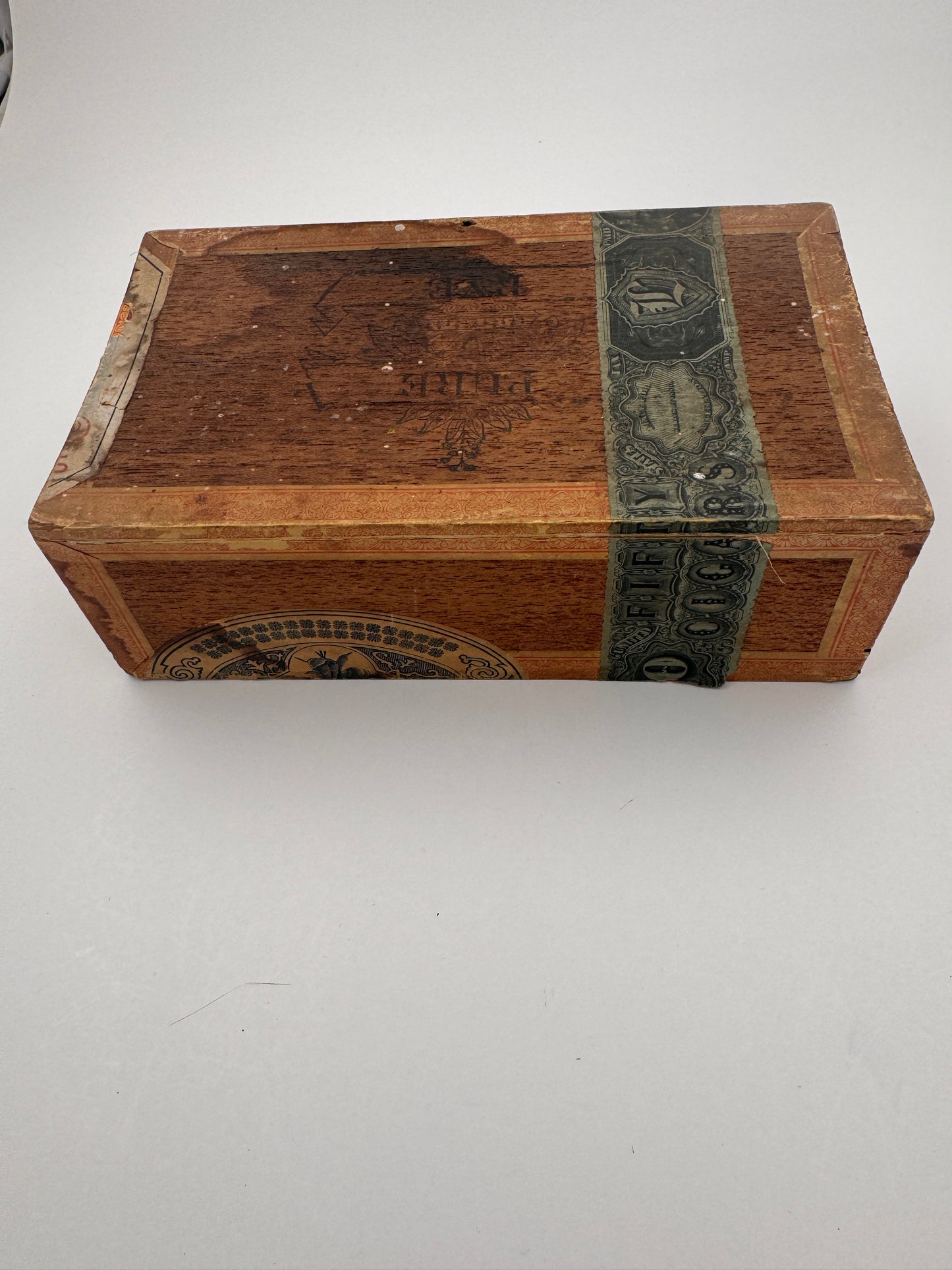 Vintage Cigar Box Pure Rye
