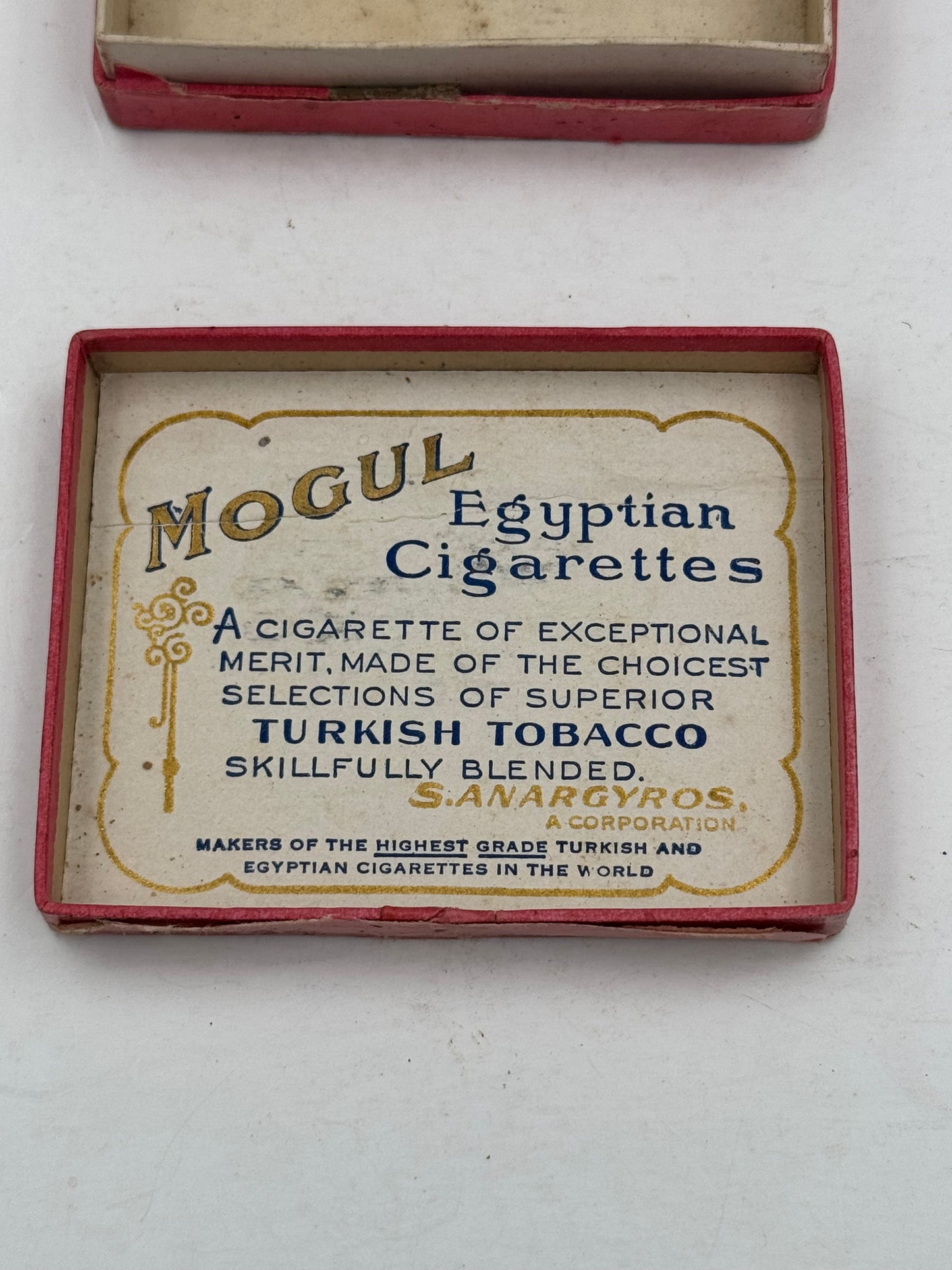 Vintage Mogul Tobacco Package Empty