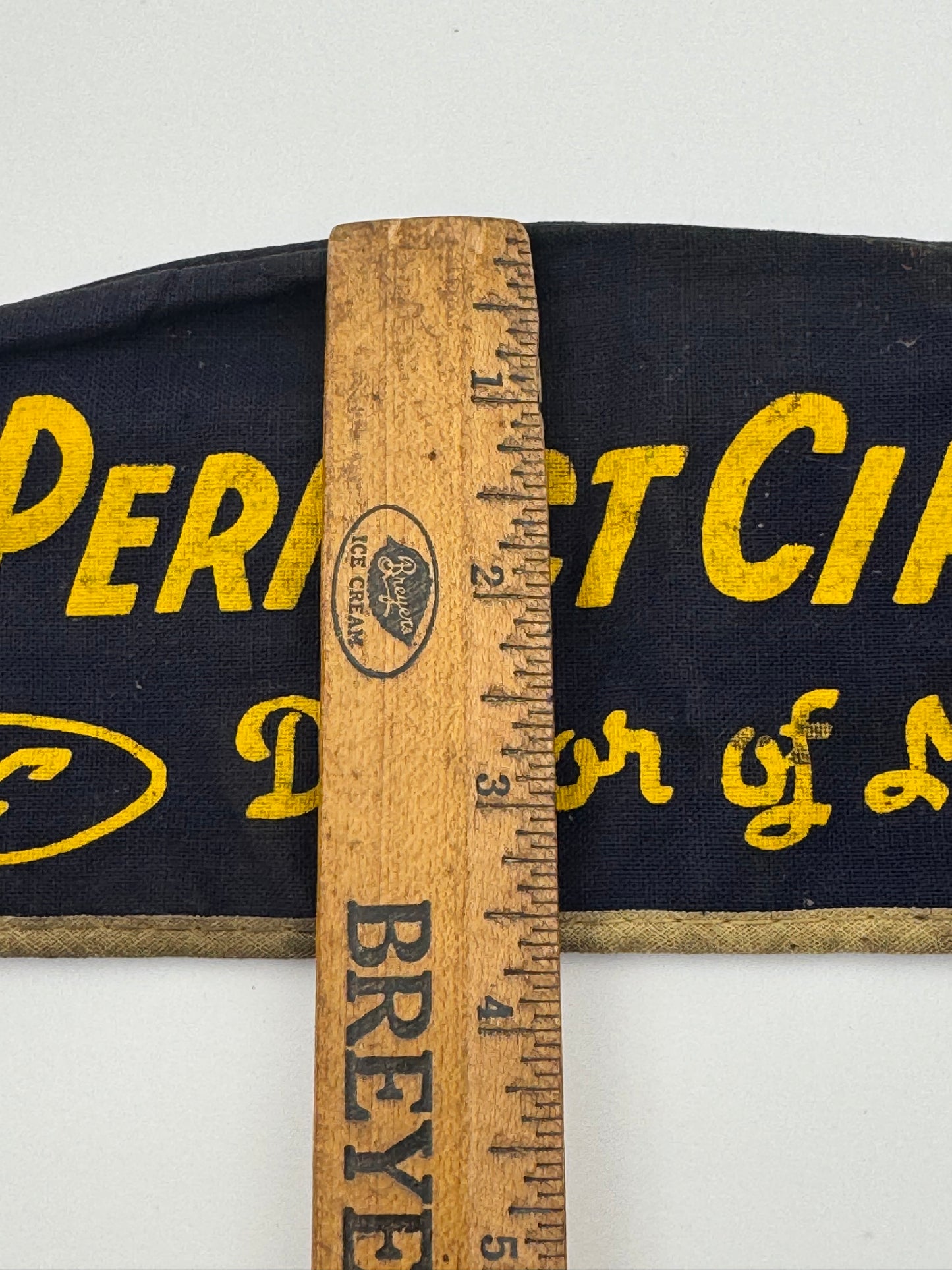 Vintage Gas Station Attendant’s Hat Perfect Circle Piston Rings