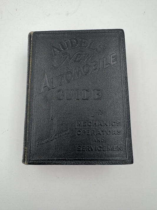 Vintage Audells New Automobile Guide Book