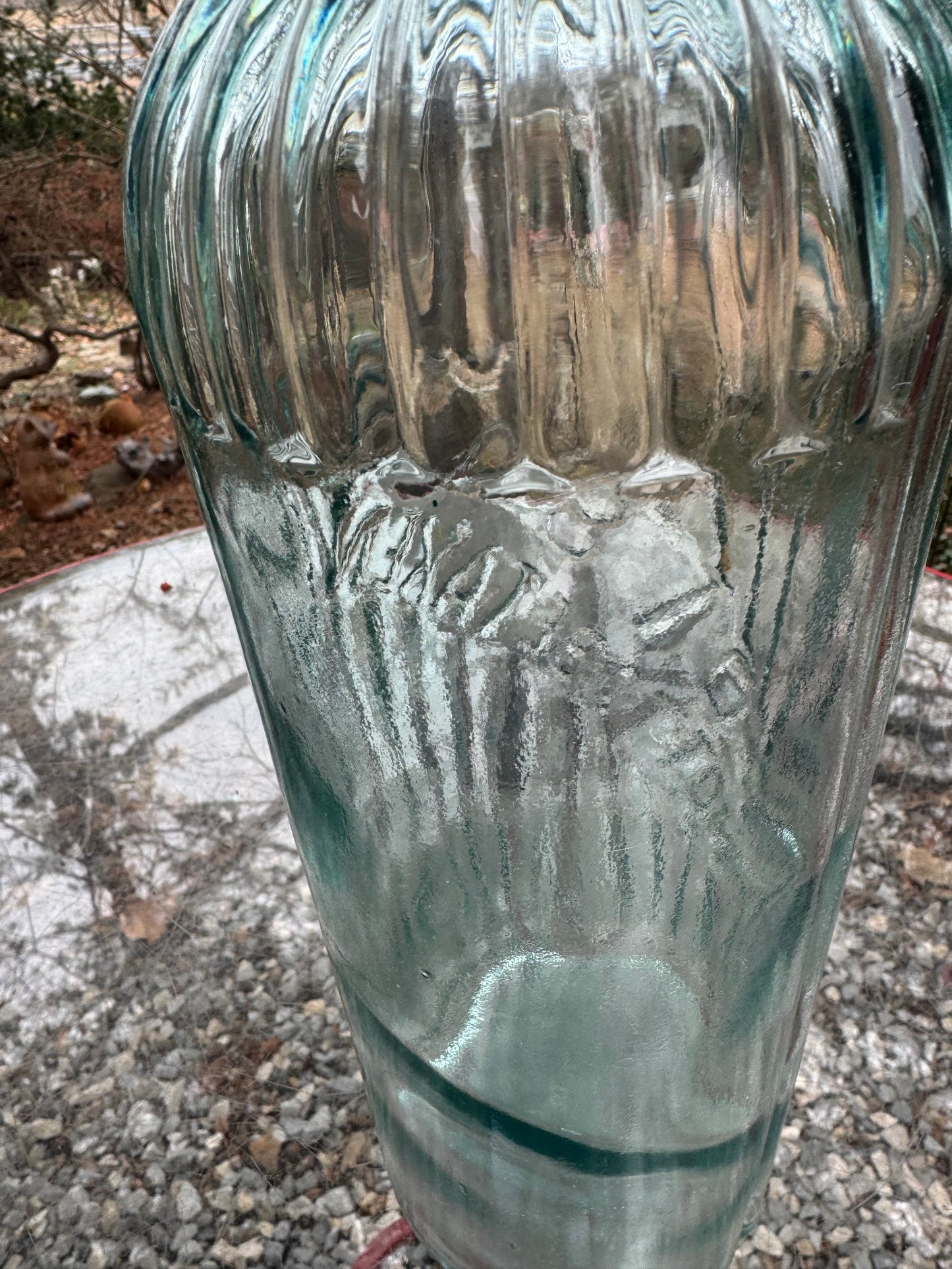 Vintage Poison Bottle 14” Screw Top