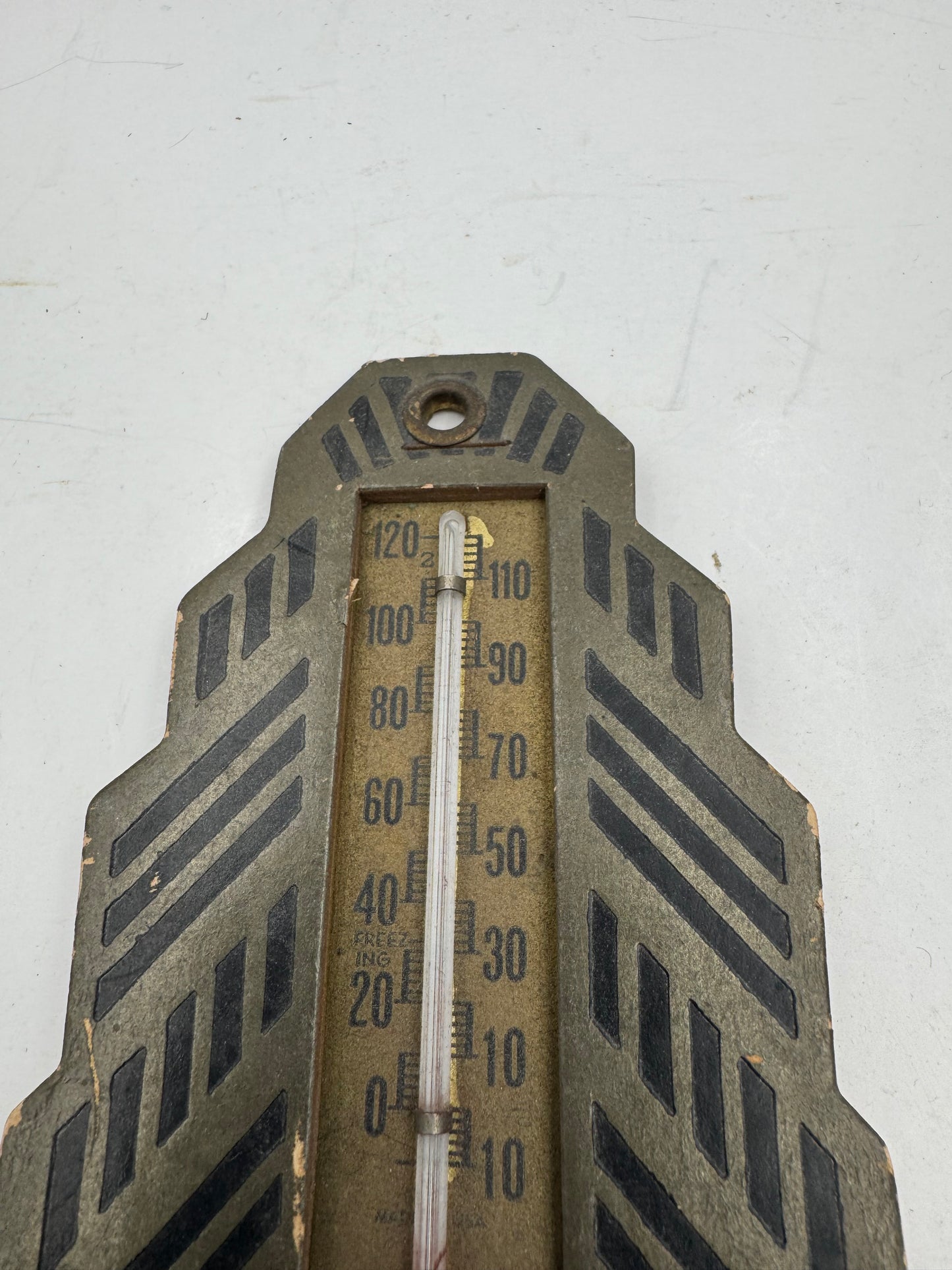 Vintage Thermometer Tydol Veedol 1930s