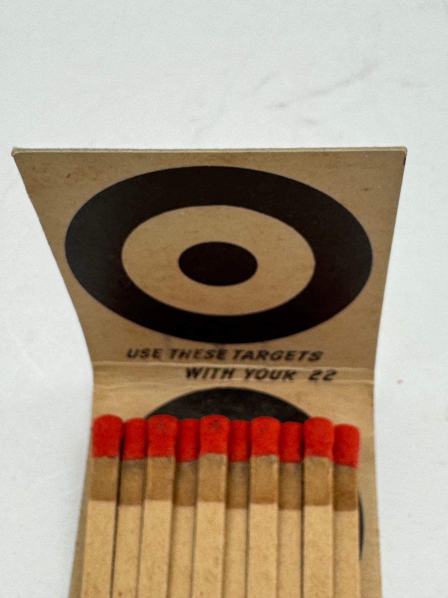 Vintage Winchester Matchbook New Unstruck