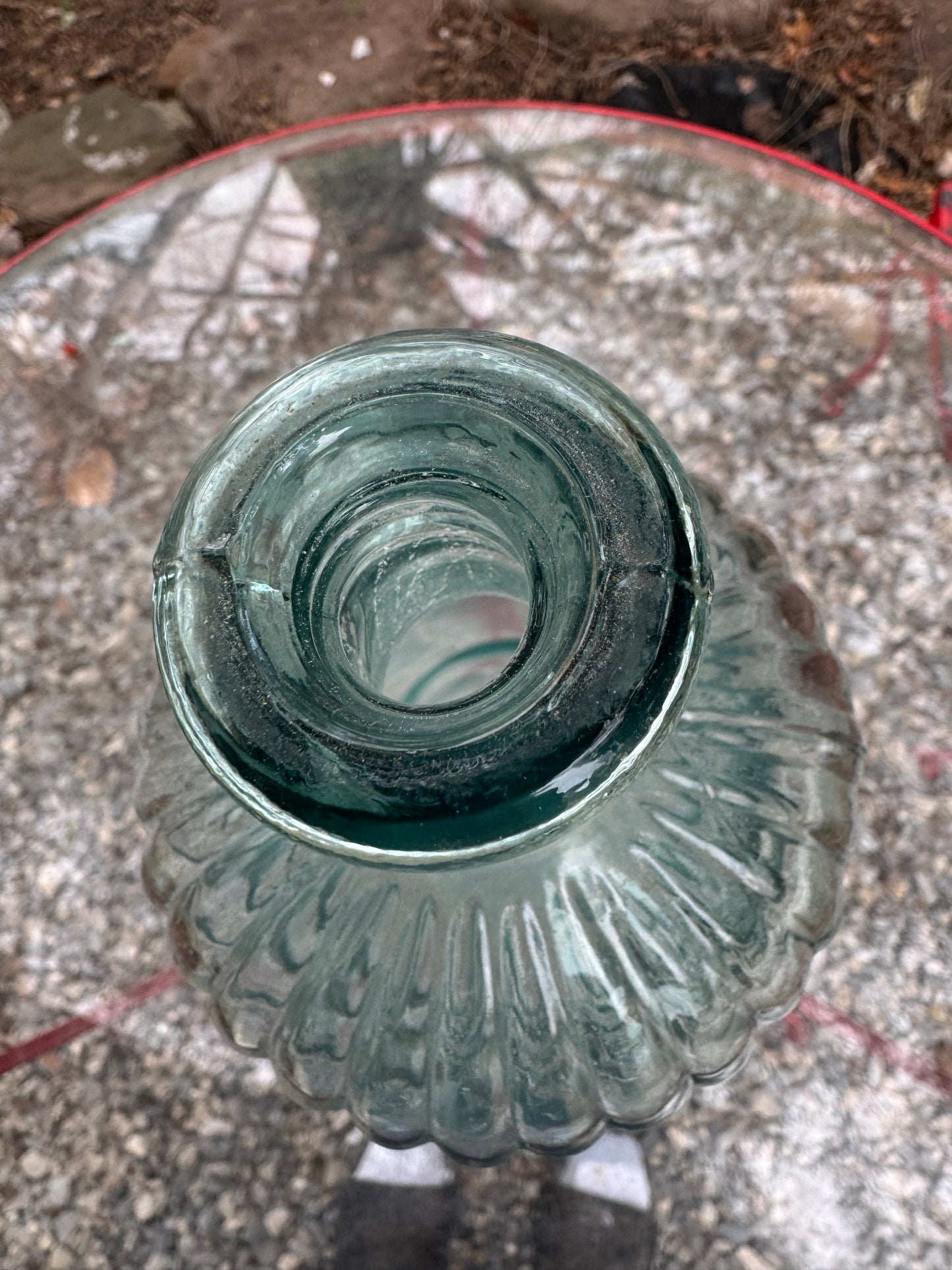 Vintage Poison Bottle 14” Screw Top