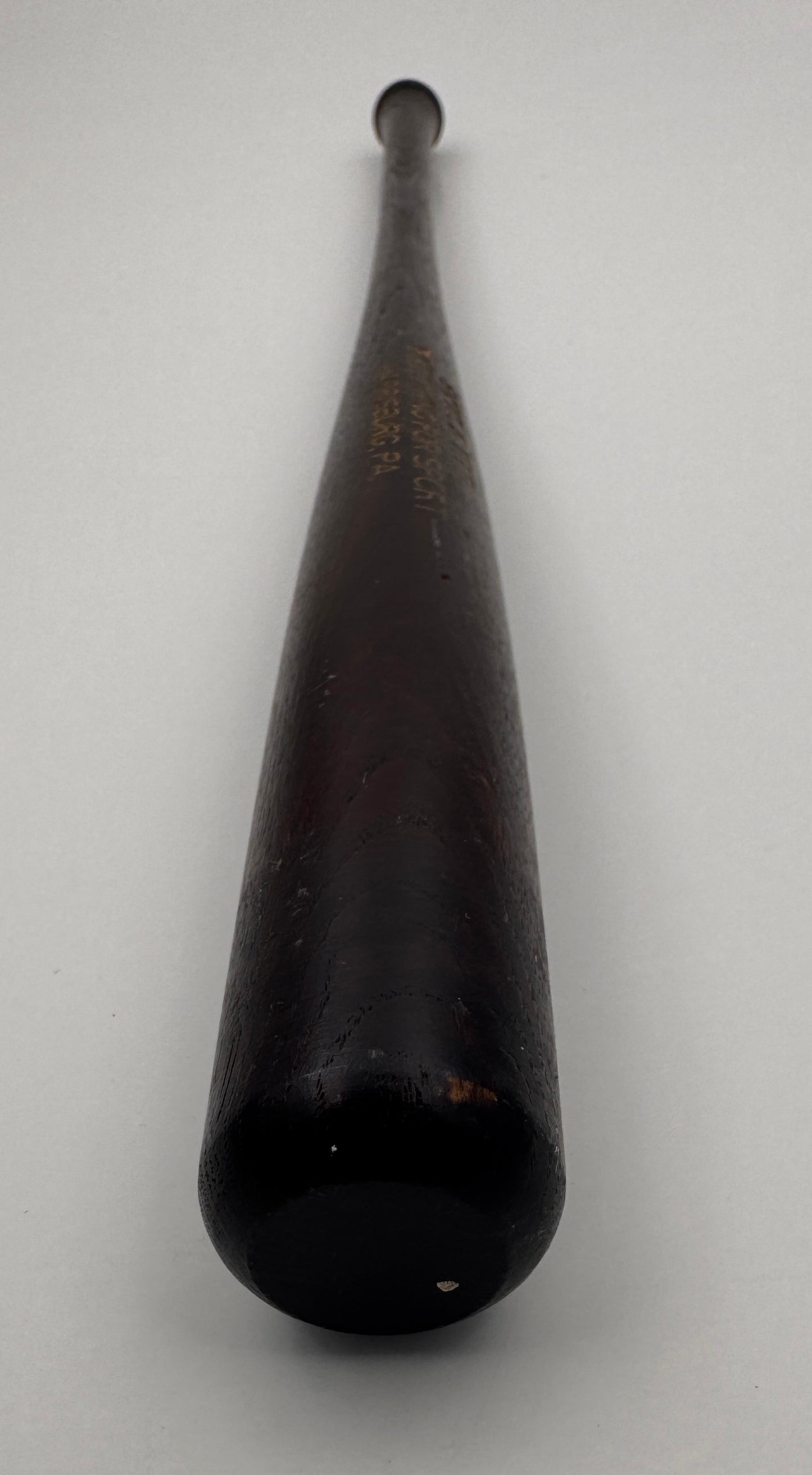 Vintage Baseball Advertising Bat Shenk and Tittle Harrisburg PA.