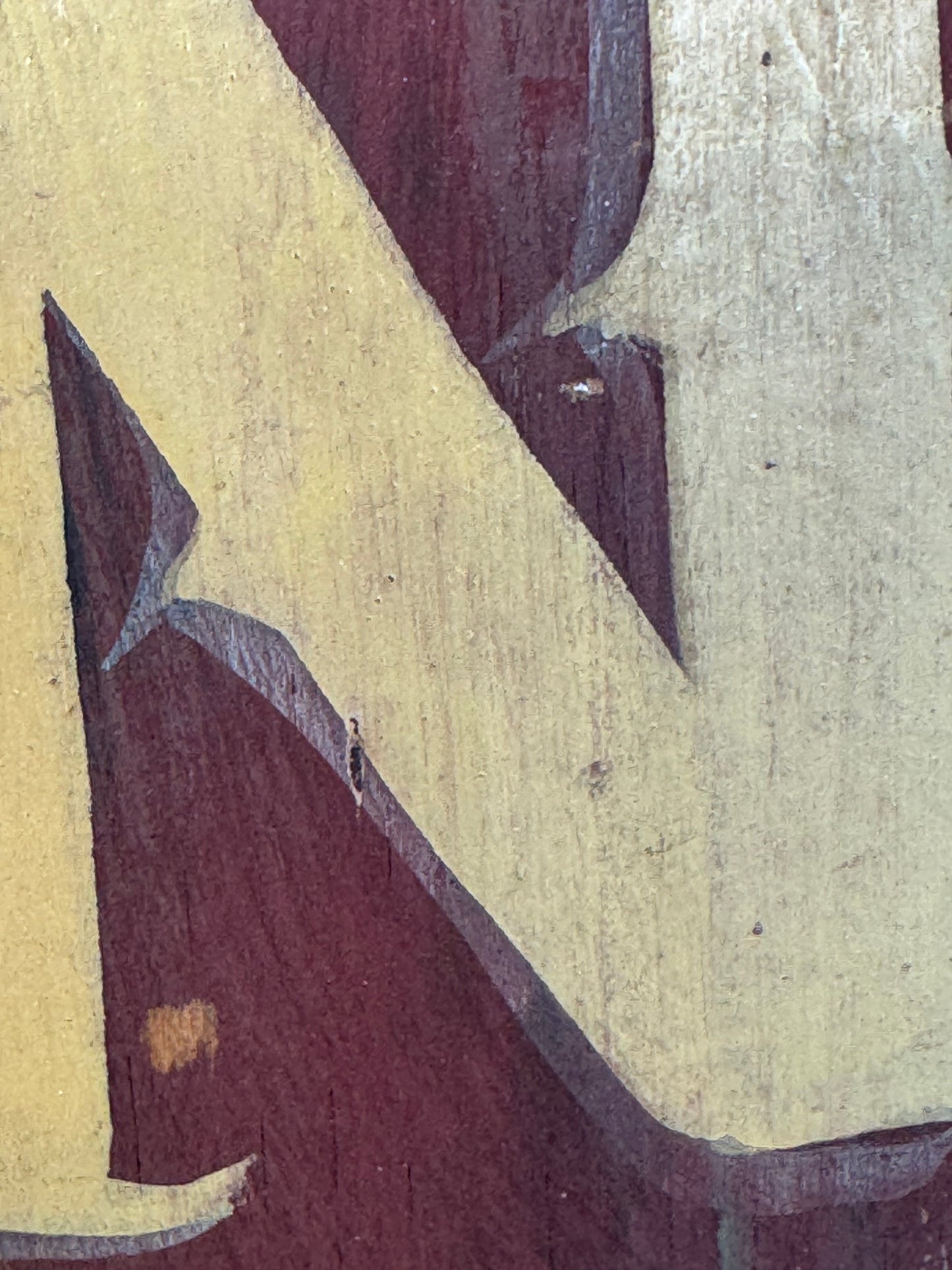 Vintage Soda Sign Wood Hand Painted 1950s