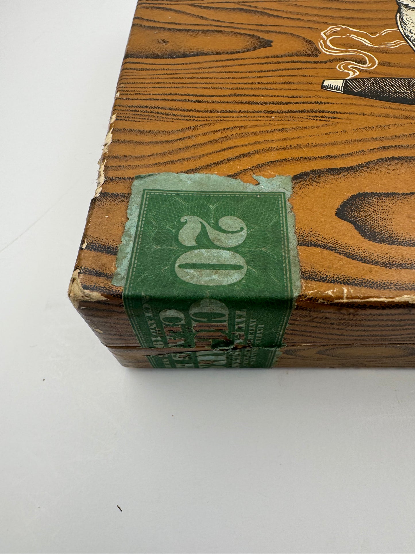 Vintage White Owl Cigars Box Empty