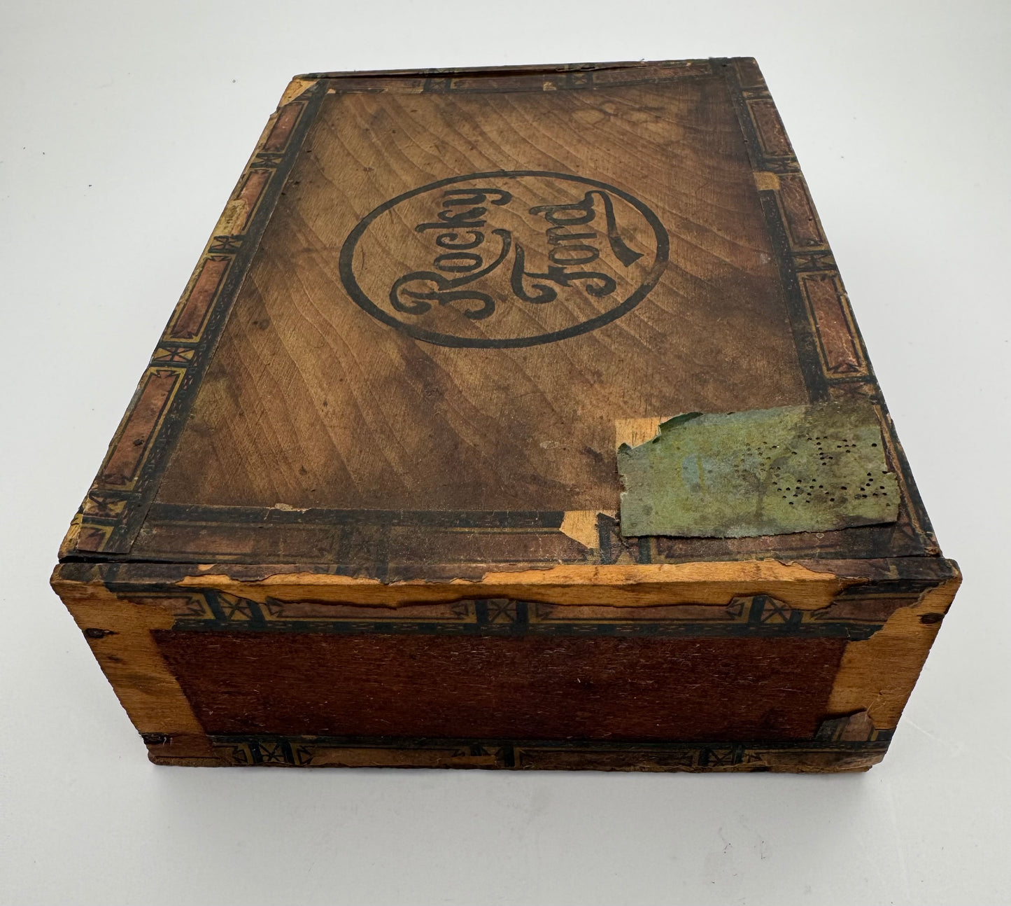 Vintage Cigar Box Rocky Ford Native American 5 Cent
