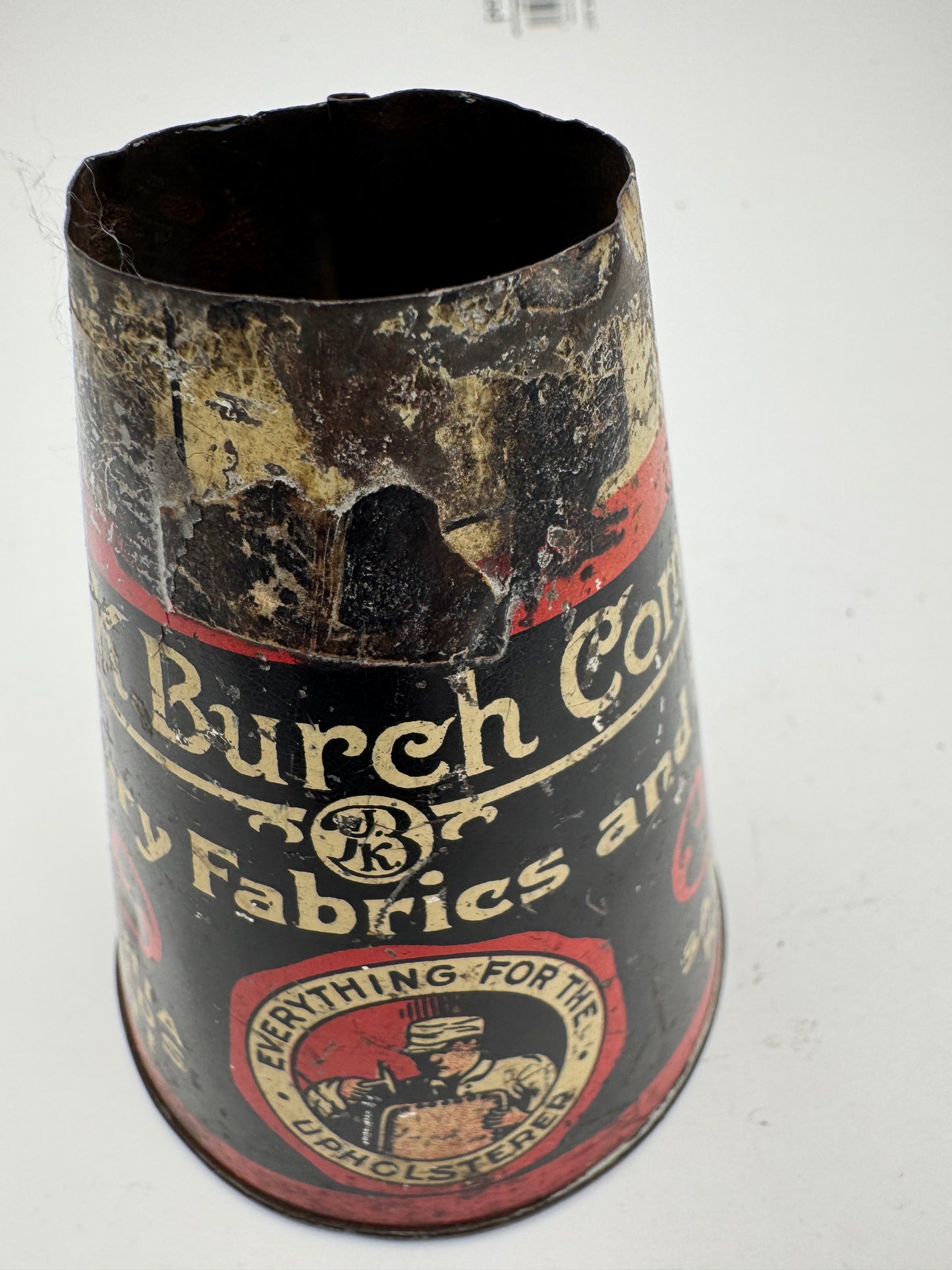 Vintage Tin Cone Can Carpet Tacks?