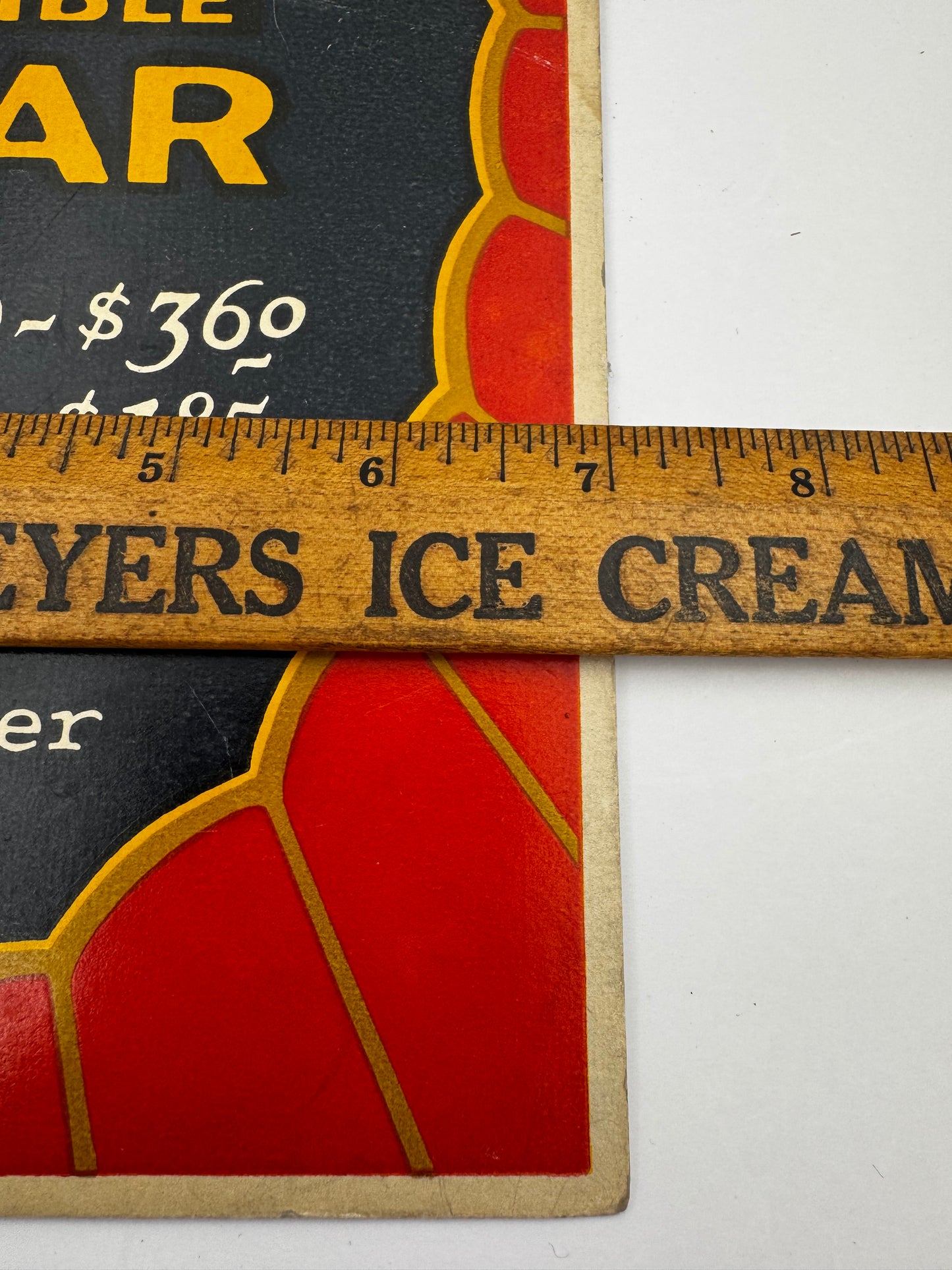 Vintage White Owl Cigar Sign RARE