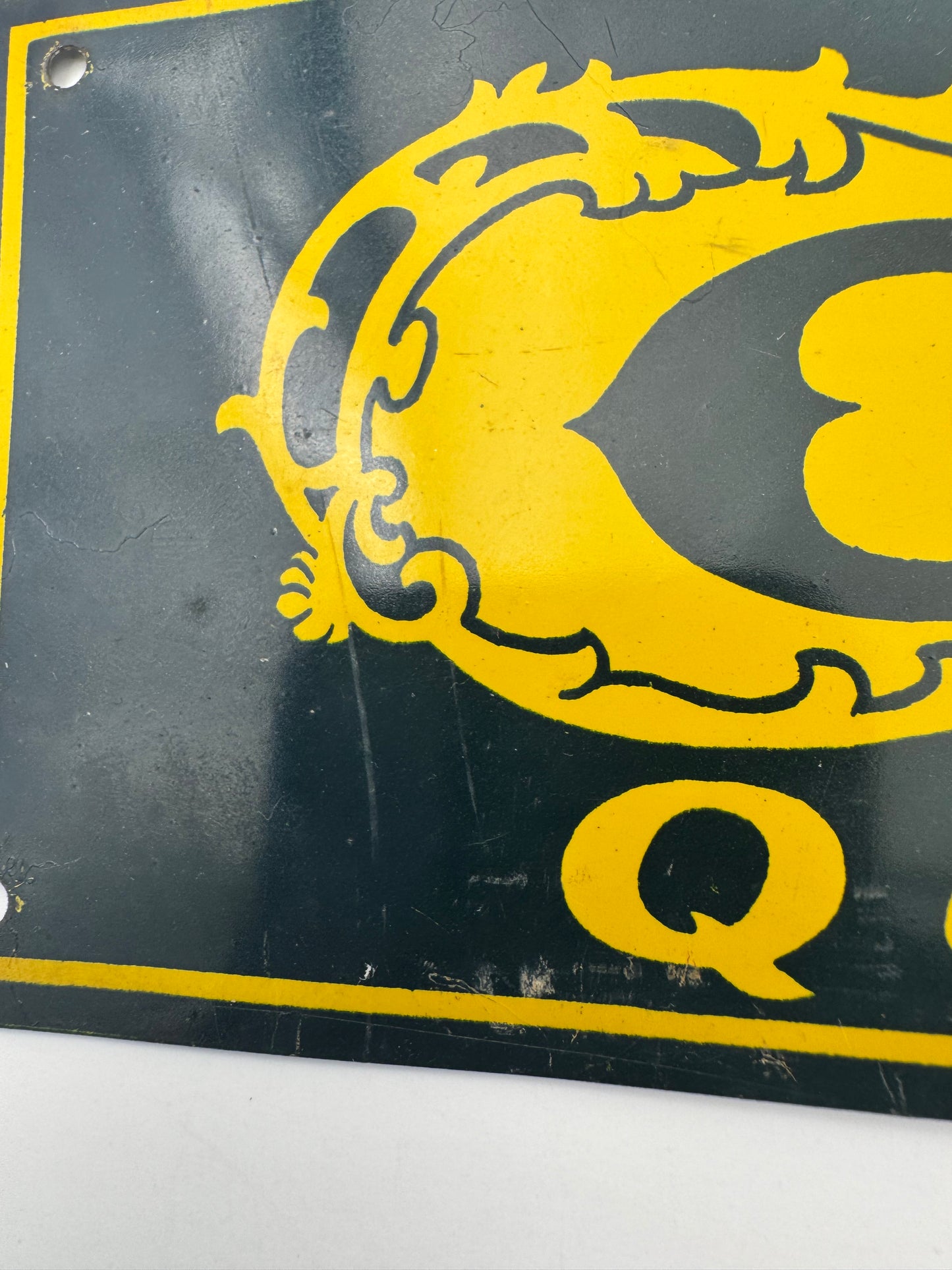 Vintage Caton Cigars Sign Tin Tacker