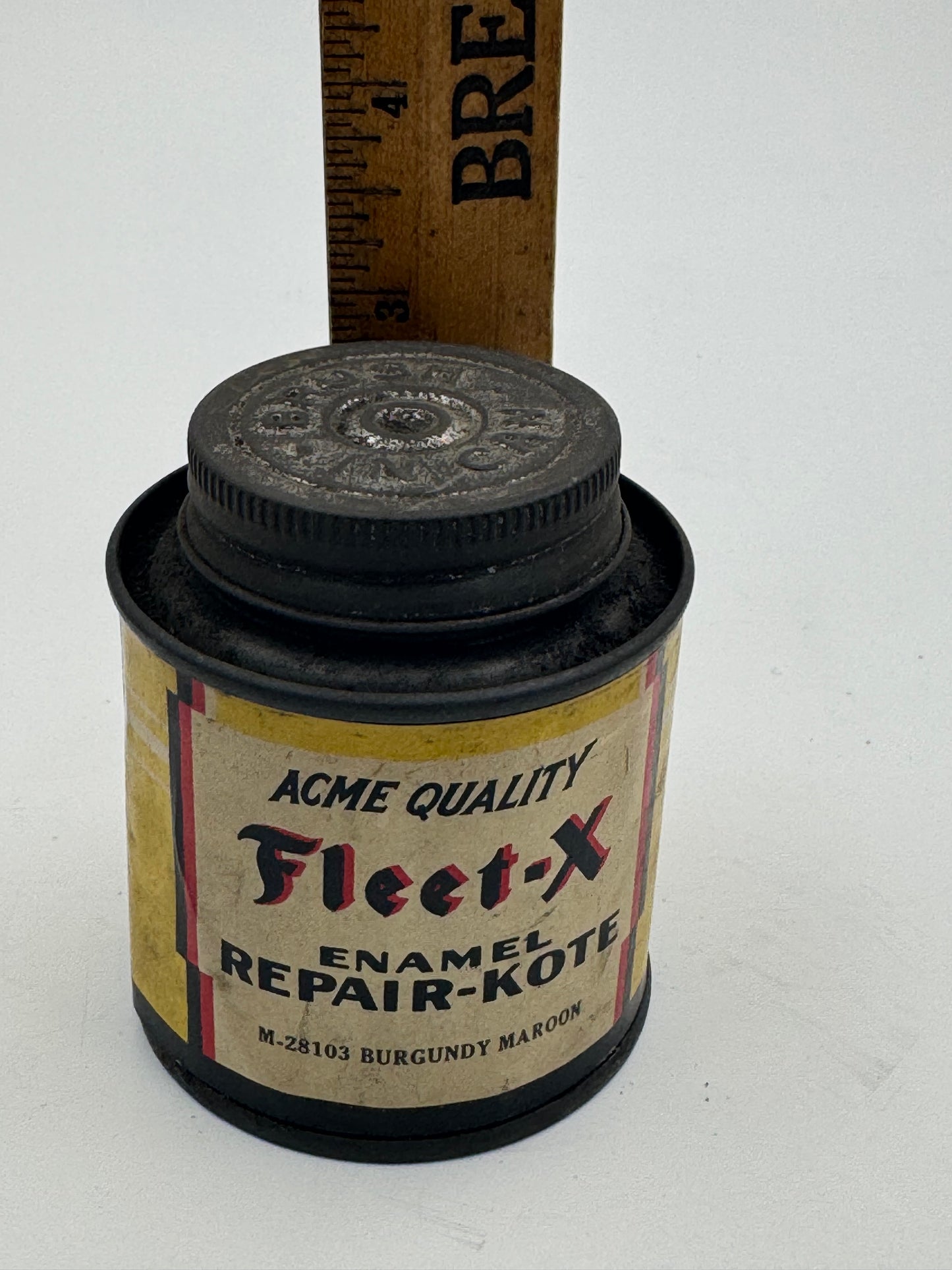 Vintage Fleet X Paint Can NOS