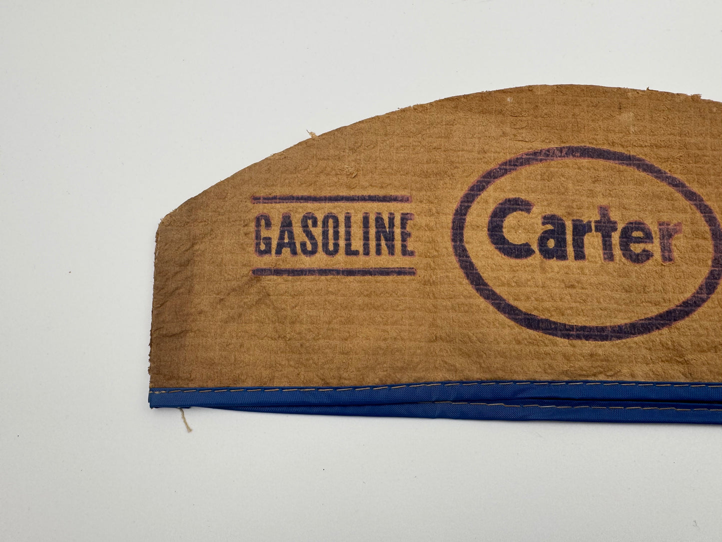 Vintage Carter Gas And Oil Attendants Cap