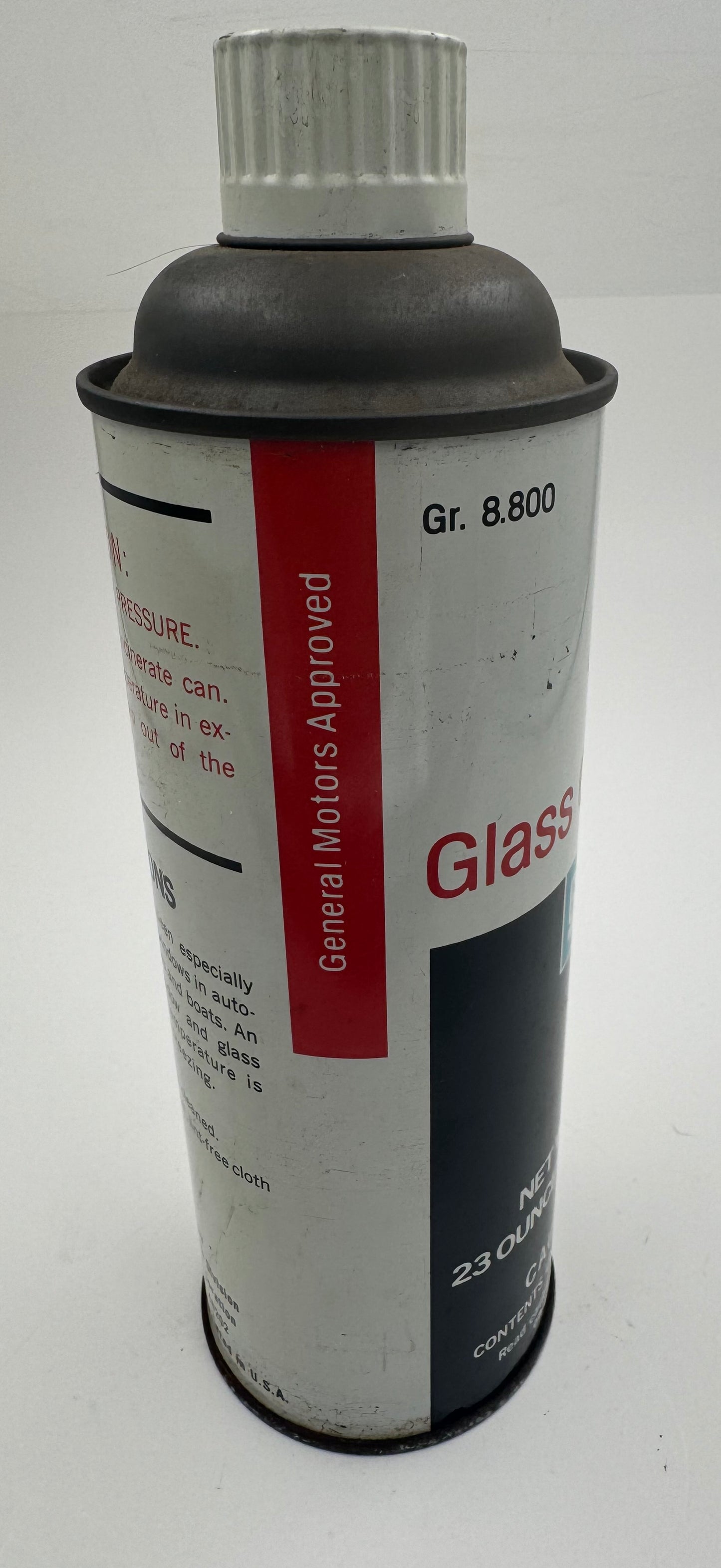 Vintage GM Can Glass Cleaner Full.