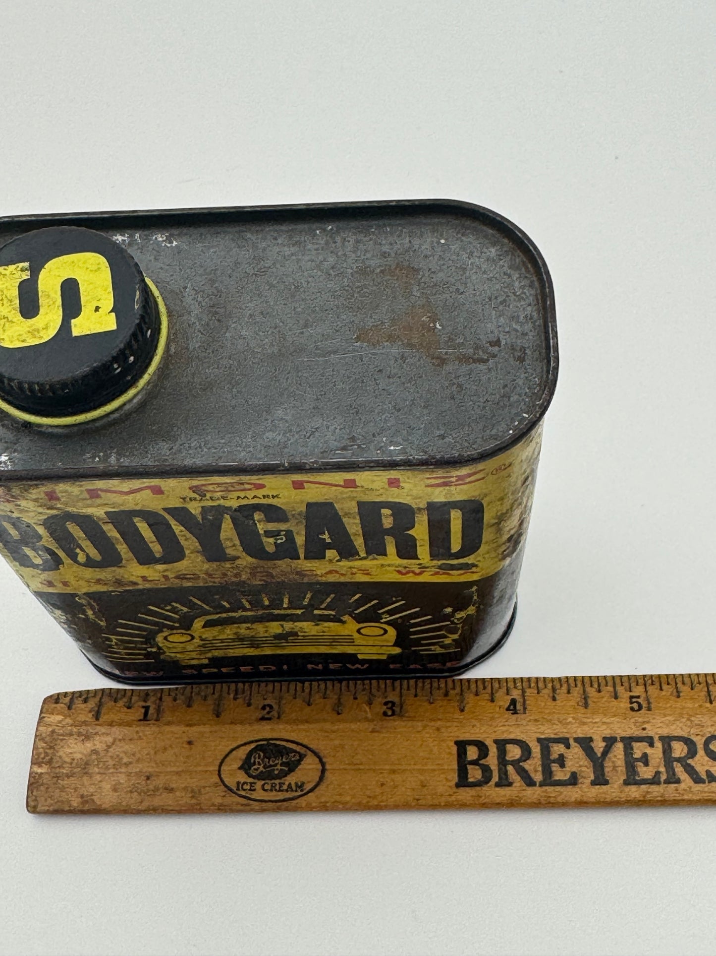 Vintage Simoniz Can Bodyguard Car Wax