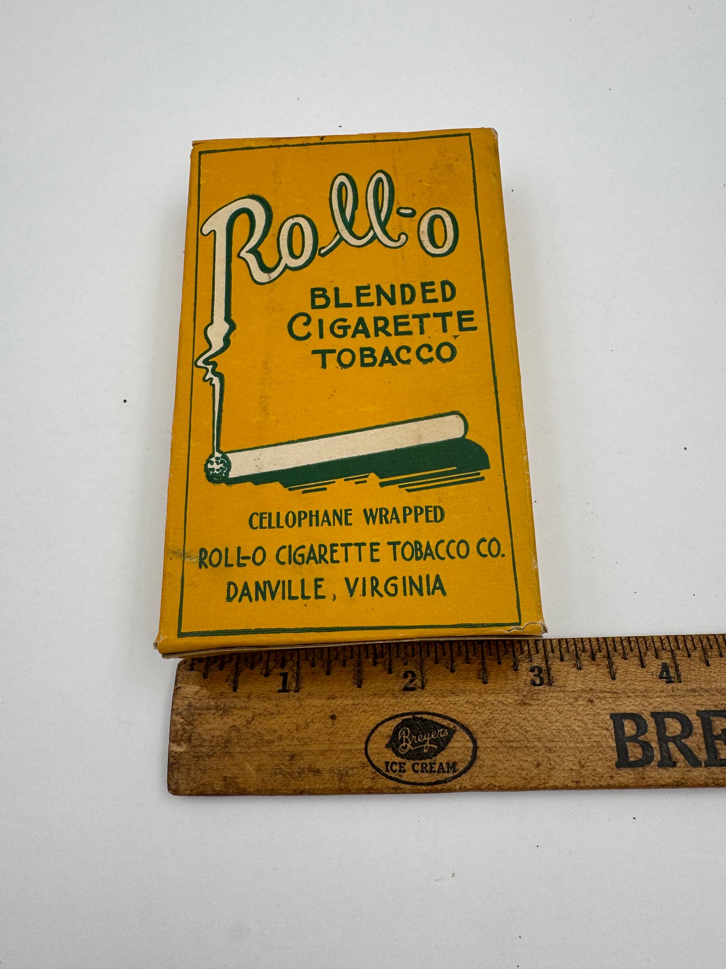 Vintage Roll-O Tobacco Box Empty
