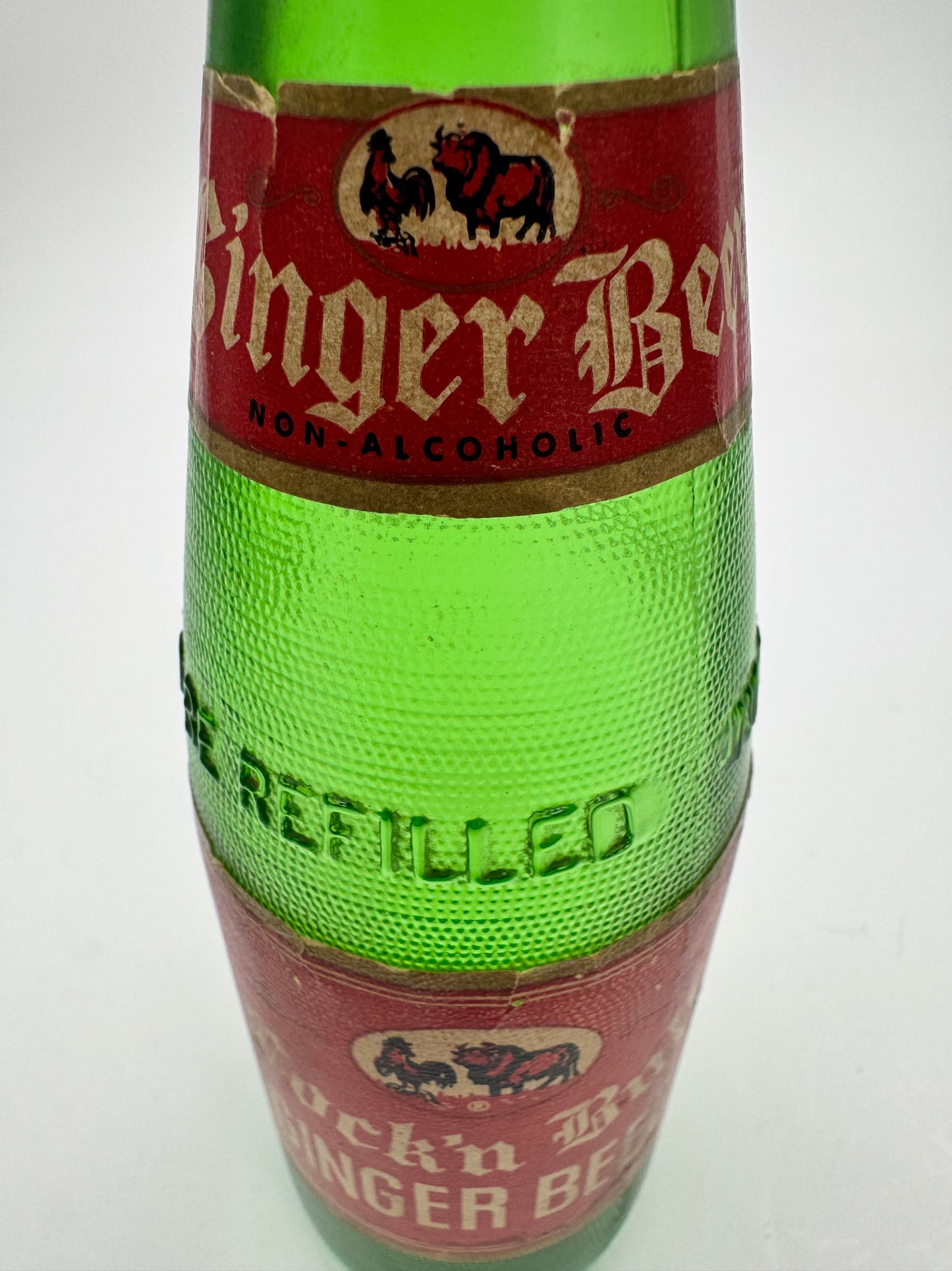 Vintage Cock N Bull Ginger Beer Bottle